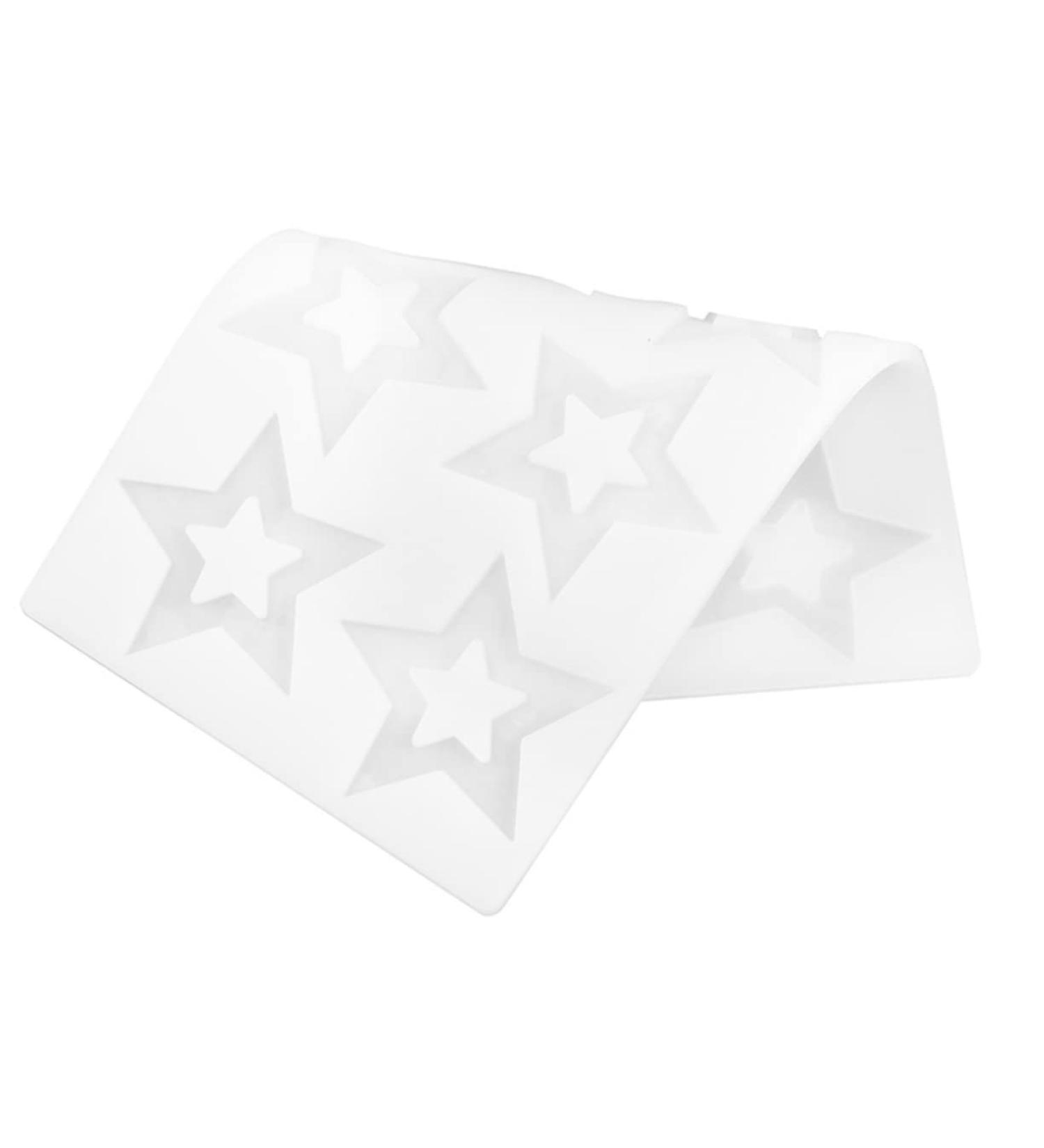 Silicone Mold Silicone Star Mold Star Chocolate Molds Candy Mold Epoxy Resin Craft Silicone Chocolate Mold Resin Letter Molds Star Fondant Cake White Silica Gel Insert Star Shape - Buy Online on SooperMarket.com