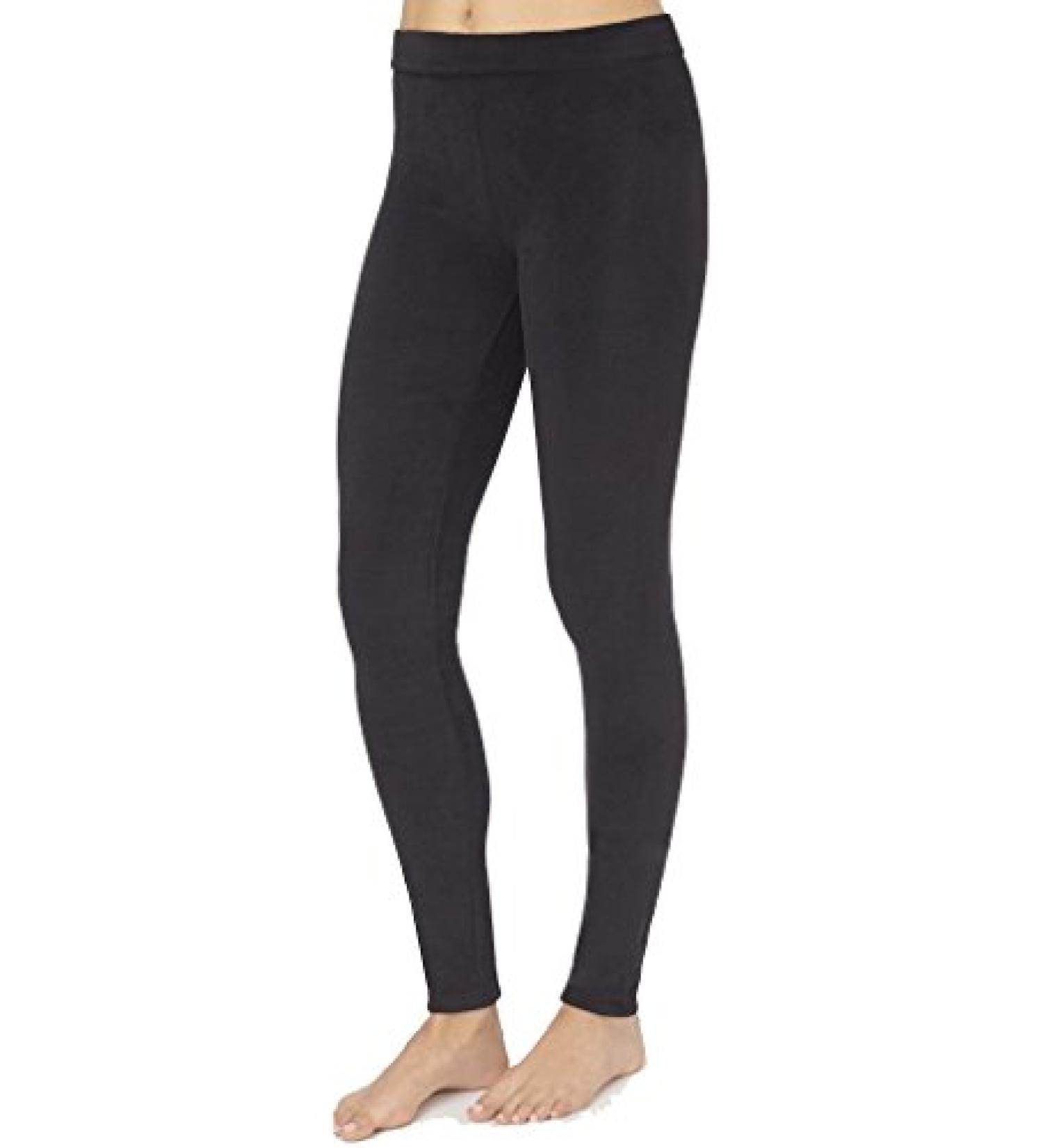 Cuddl Duds Women's Fleece Legging - Medium, Black | Cozy Winter Essential - Buy Online on SooperMarket.com