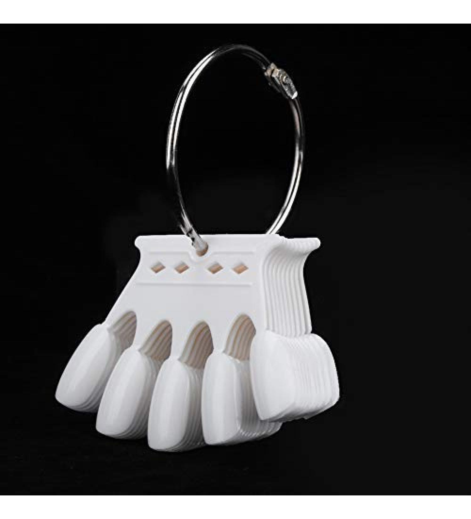 Nail Art Tips - 10pcs White Nail Sticks & Color Display Cards for Manicure & Gel Polish Practice - Buy Online on SooperMarket.com