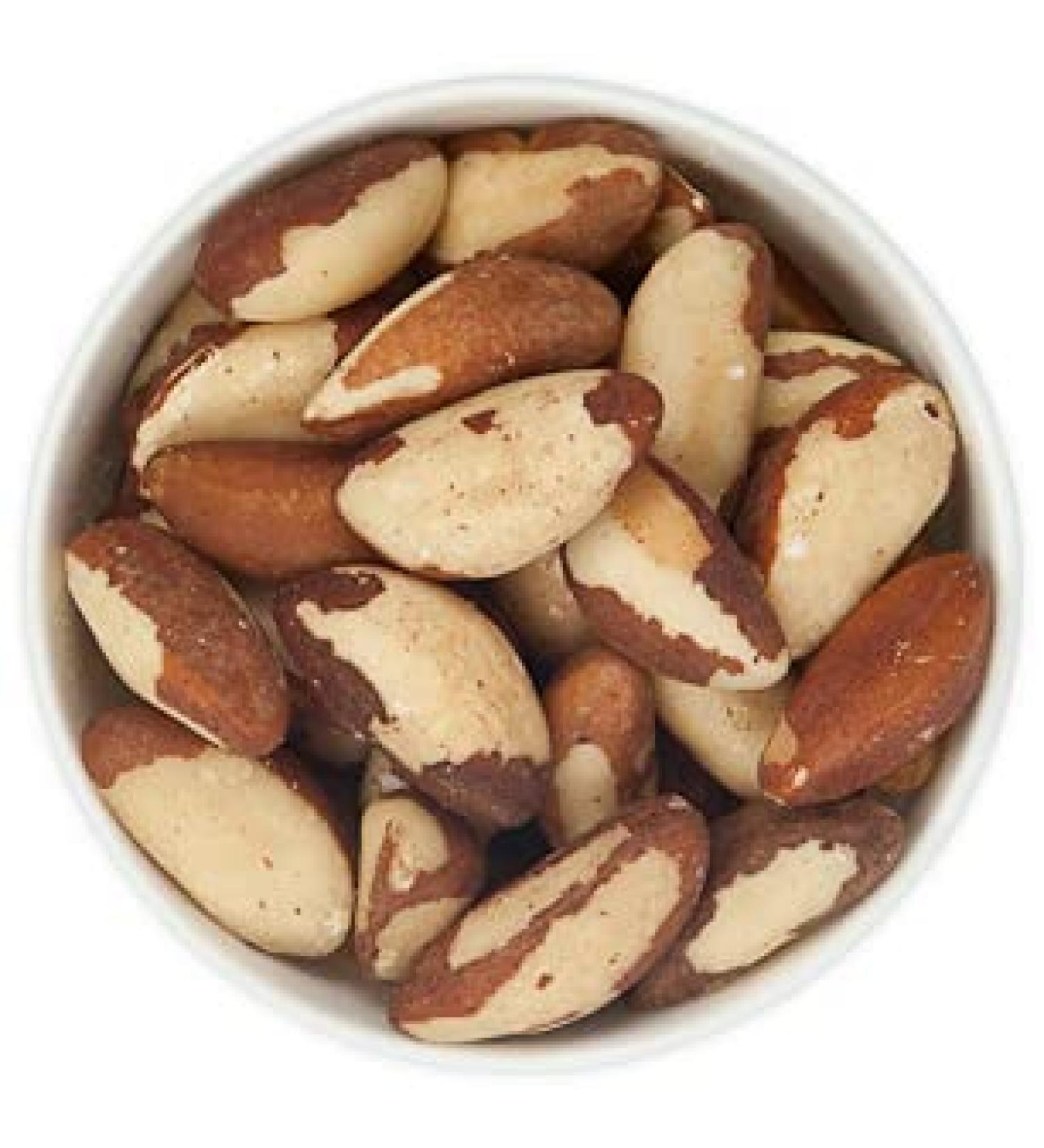 Seven Hills Brazil Nuts Roasted Salted 2 lbs All Natural Whole Dry Roasted, No Oil, Non GMO, Premium Quality in Bulk Bag