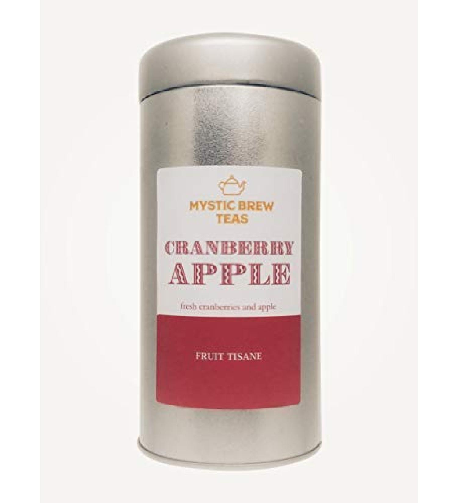 Mystic Brew Teas Winter Tea Cranberry Apple Loose Leaf Tea 100g Caddy - Buy Online on SooperMarket.com