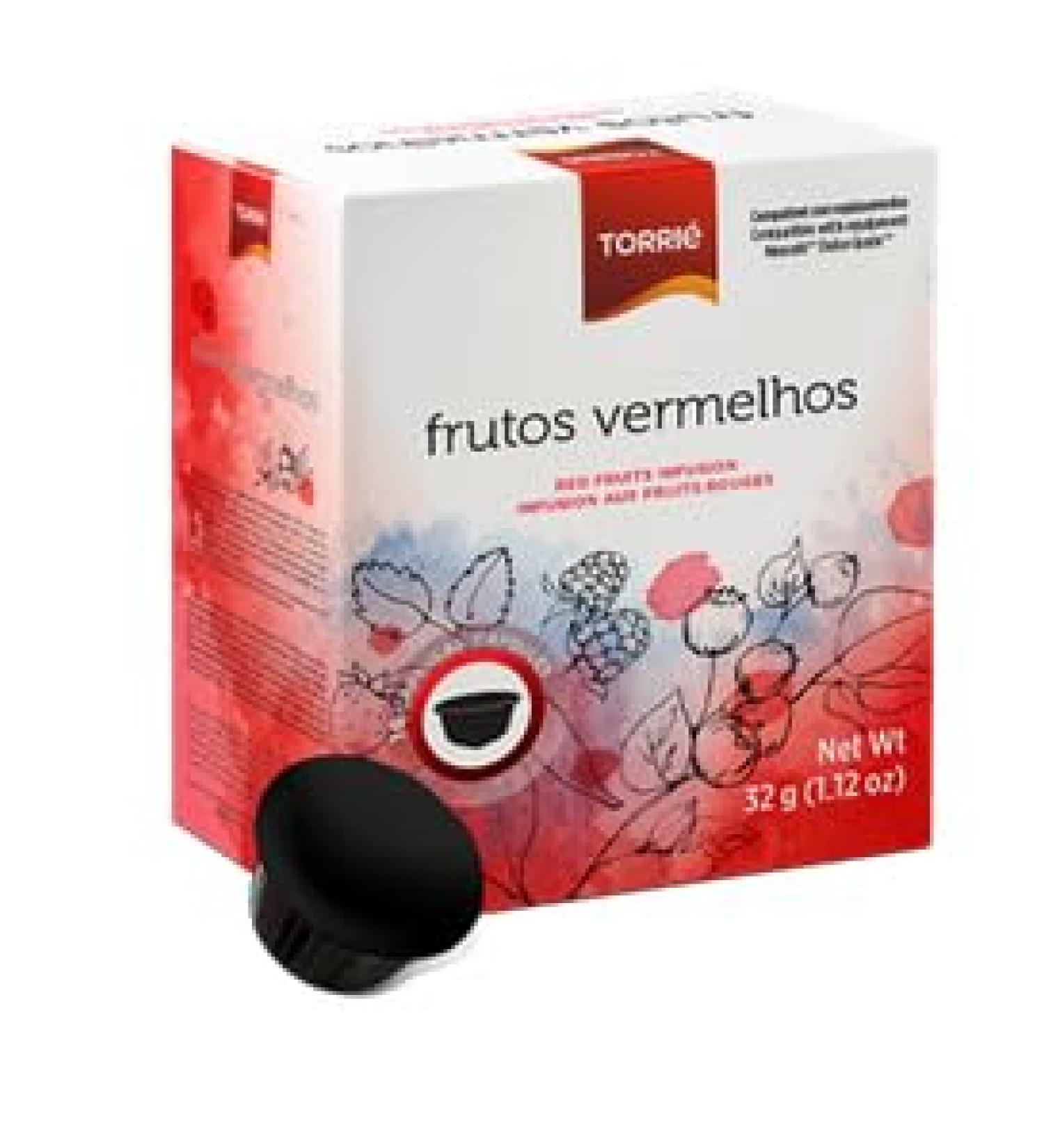 Red Fruits Tea Dolce Gusto Compatible 48 Pack - by Torri Capsules Pods Variaty Blend Mix - Buy Online on SooperMarket.com