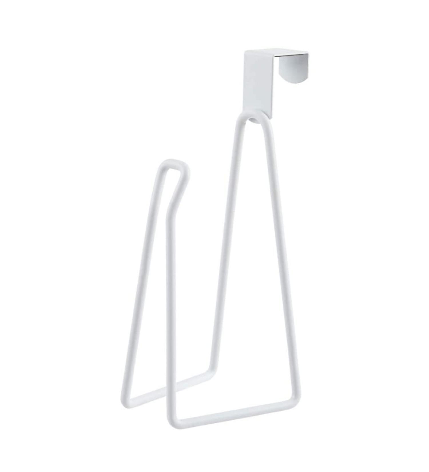 Storage rackToilet Roll Holder Over The Tank Toilet Tissue Roll Paper Holder Stand Dispenser Reserve for Bathroom Storage and Organization- White - Buy Online on SooperMarket.com