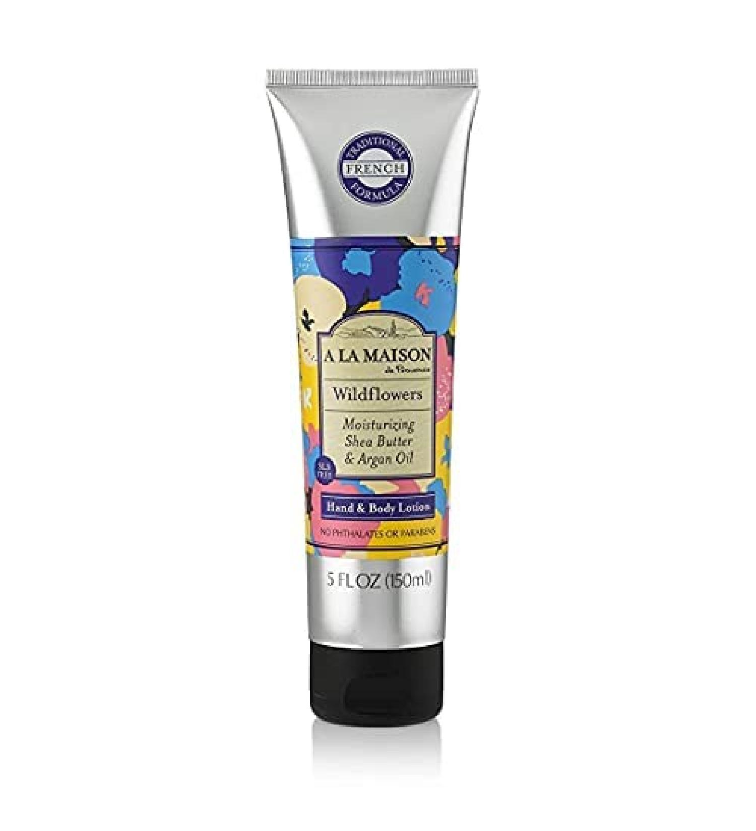 A LA MAISON De Provence Natural Hand and Body Lotion with Argan Oil and Shea Butter - Wildflowers Scent, 5 Oz (Pack of 1) - Buy Online on SooperMarket.com