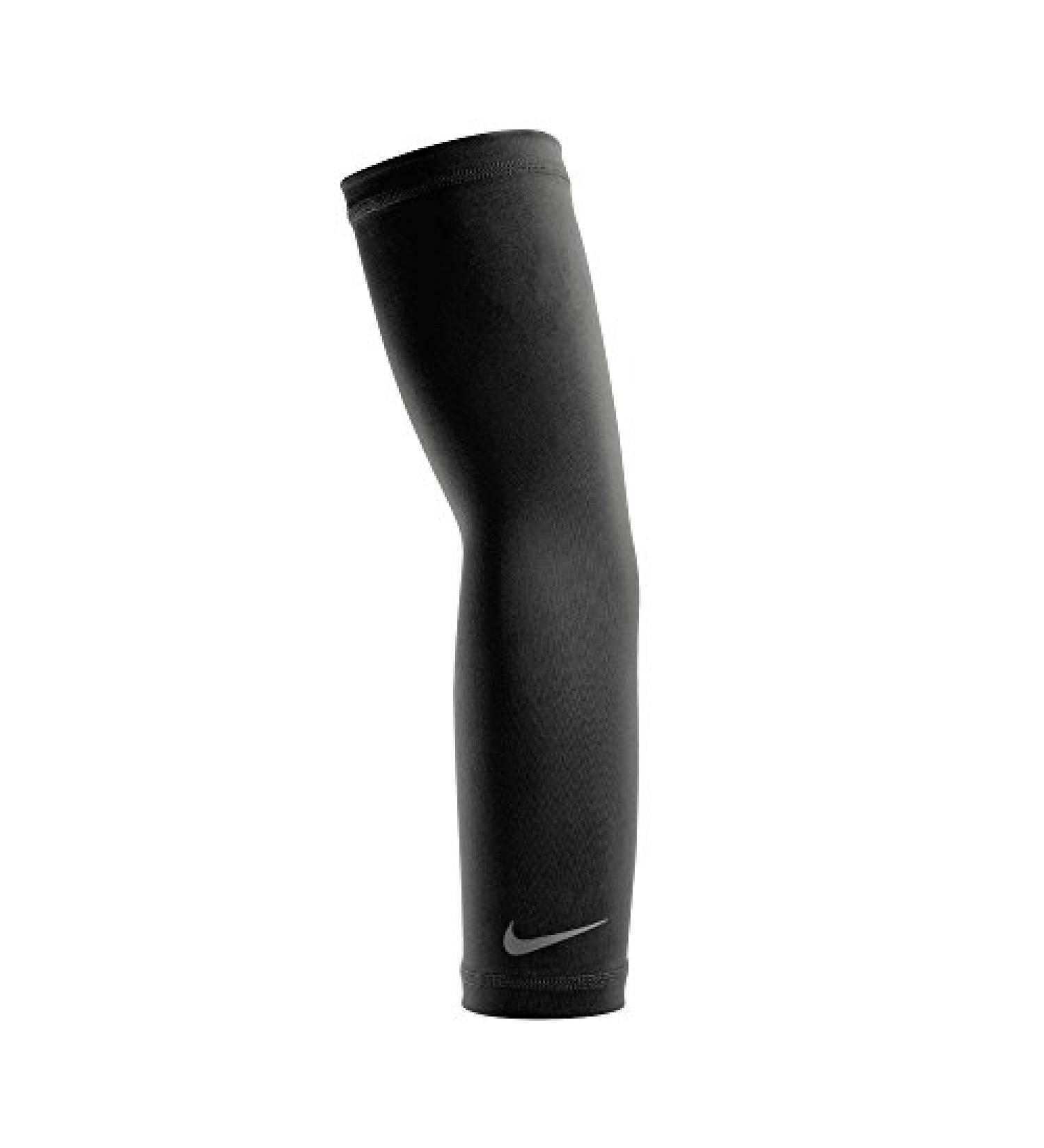 Nike Dry UV Sleeve Black/Silver - Size L-XL | Sun Protection Arm Sleeve - Buy Online on SooperMarket.com