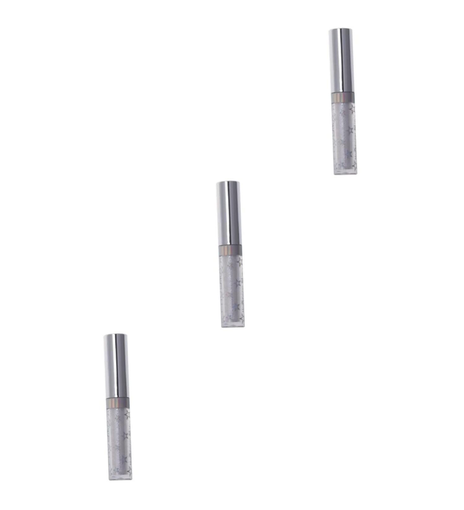 Angoily 3pcs Eyeshadow Sparkling Eyeliner Glitter Eyeliner Shiny Women Makeup Eye Shadow Liquid - Buy Online on SooperMarket.com