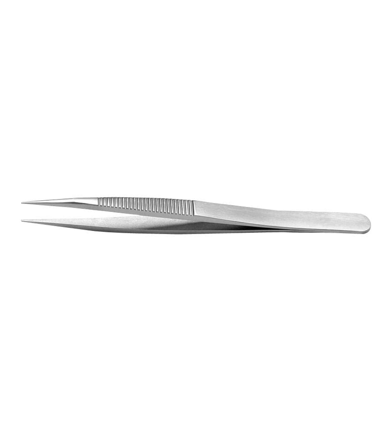 Tweezers straight/pointed 120 mm tweezers and replacement tips 1 piece | 00B.SA