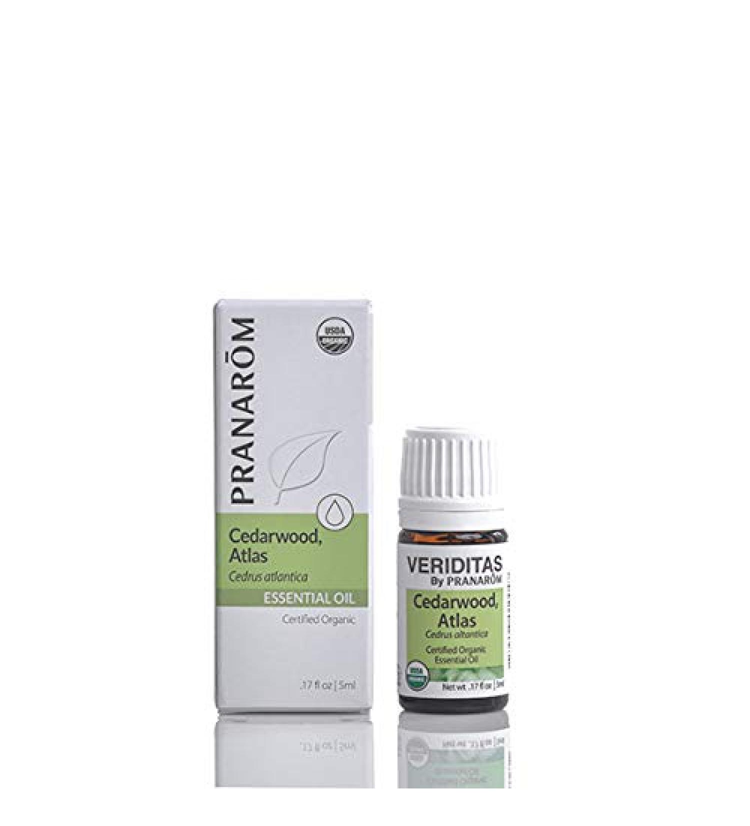 Pranarom Essential Oil Cedarwood Atlas .17 fl oz (5 ml)