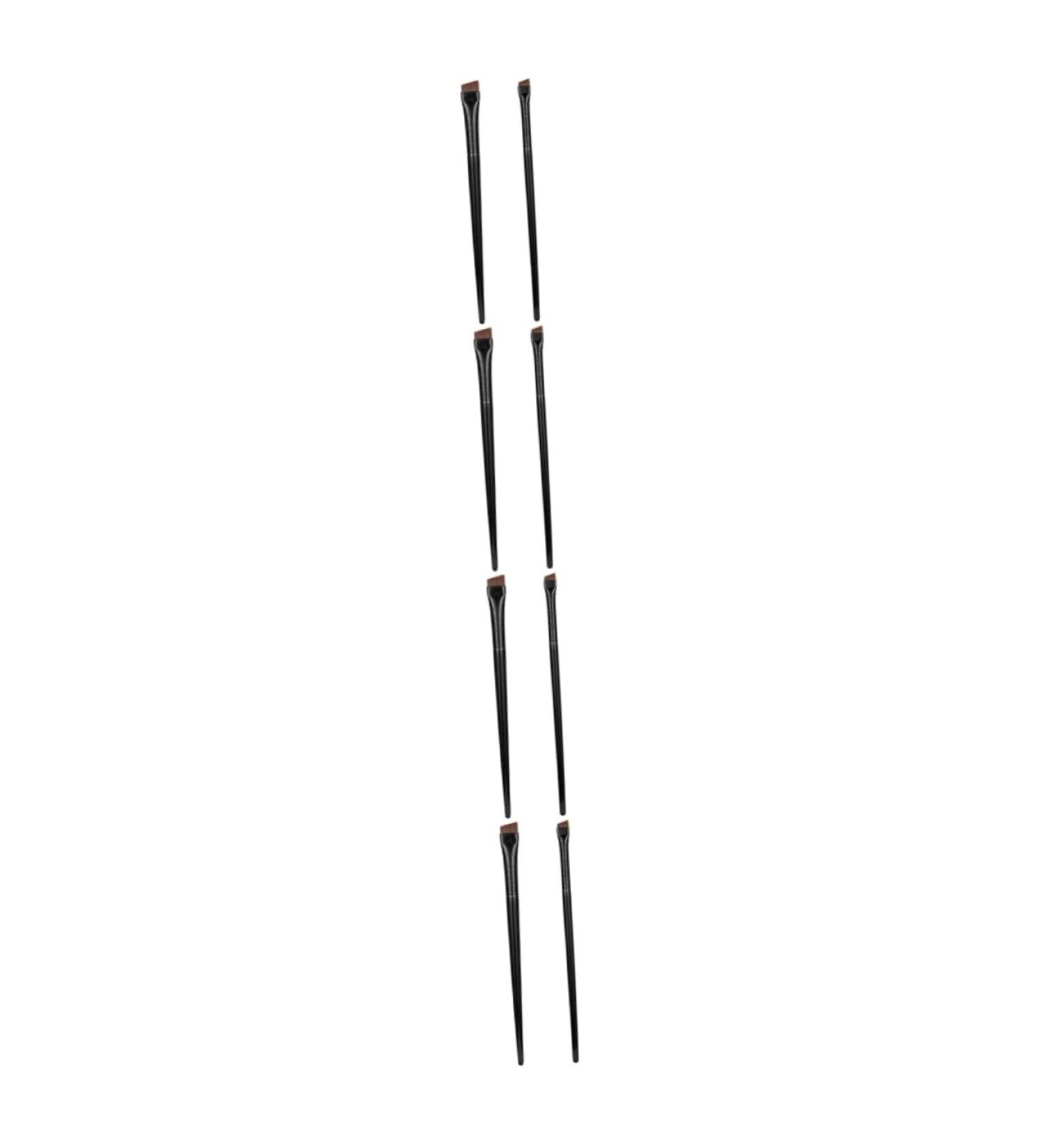 Healeved 12 Sets Wood Makeup Tool Black Women Eyebrow Brush Brow Brush Brow Brush Kit - Buy Online on SooperMarket.com