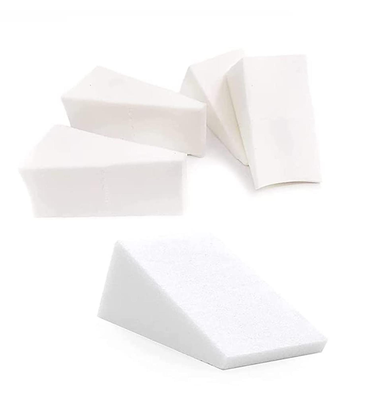 Artist's Choice Makeup Sponge Mini Applicator Wedges - 100 Pack, Latex-Free for Foundation, Blush, Eye Shadow - Crisp Edges for Control and Effortless Blending - Sanitary Single-Use Option - Buy Online on SooperMarket.com