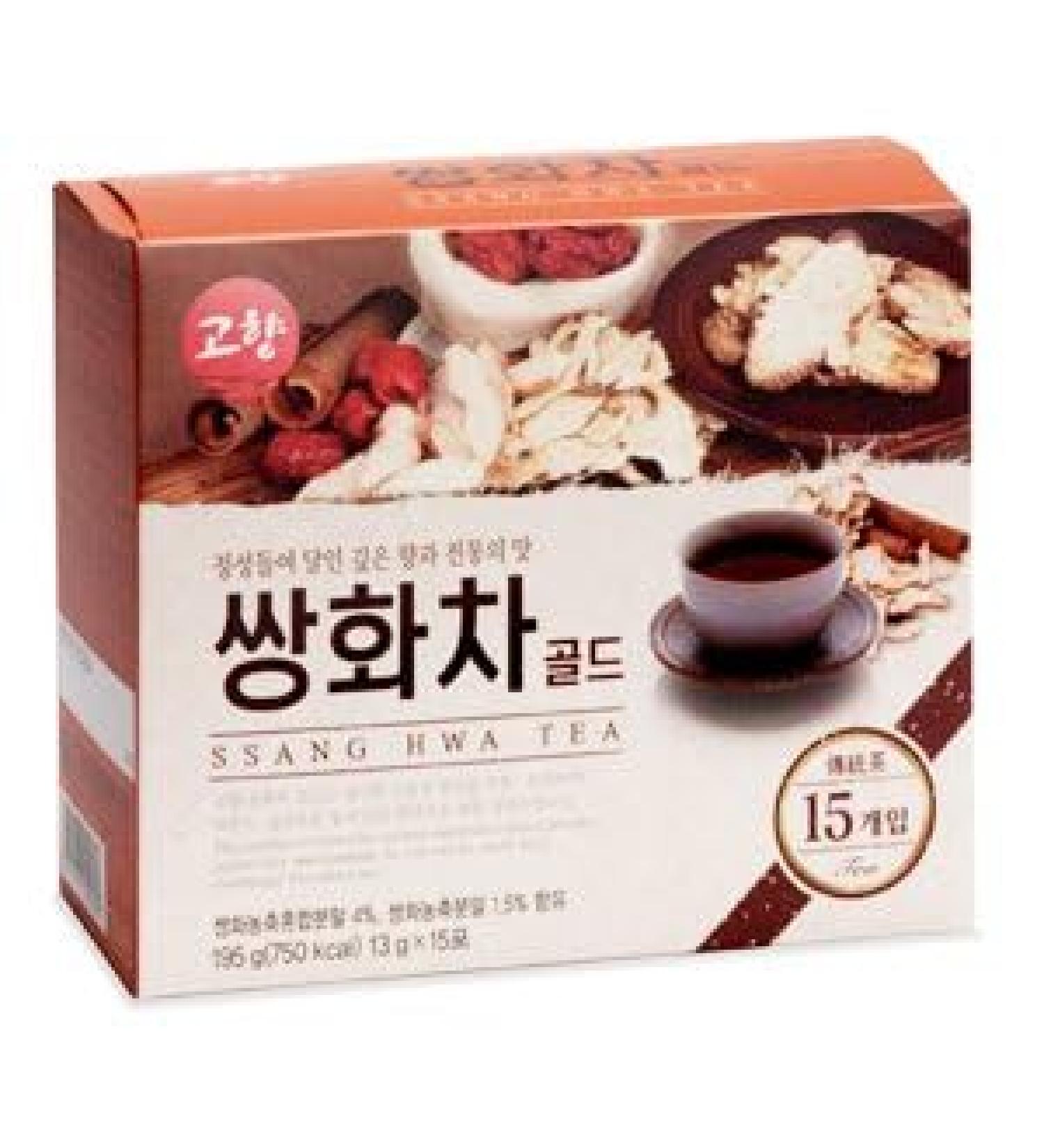 GOHYANG KOREAN Traditional Ssang Hwa Tea_13g x 15 Tea Bags_Product of Korea - Buy Online on SooperMarket.com