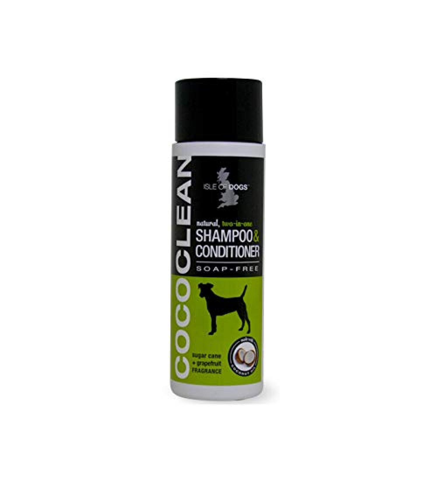 Isle Of Dogs Dog Shampoo and Conditioner (Soap Free) Sugar cane and grape juice fragrance
