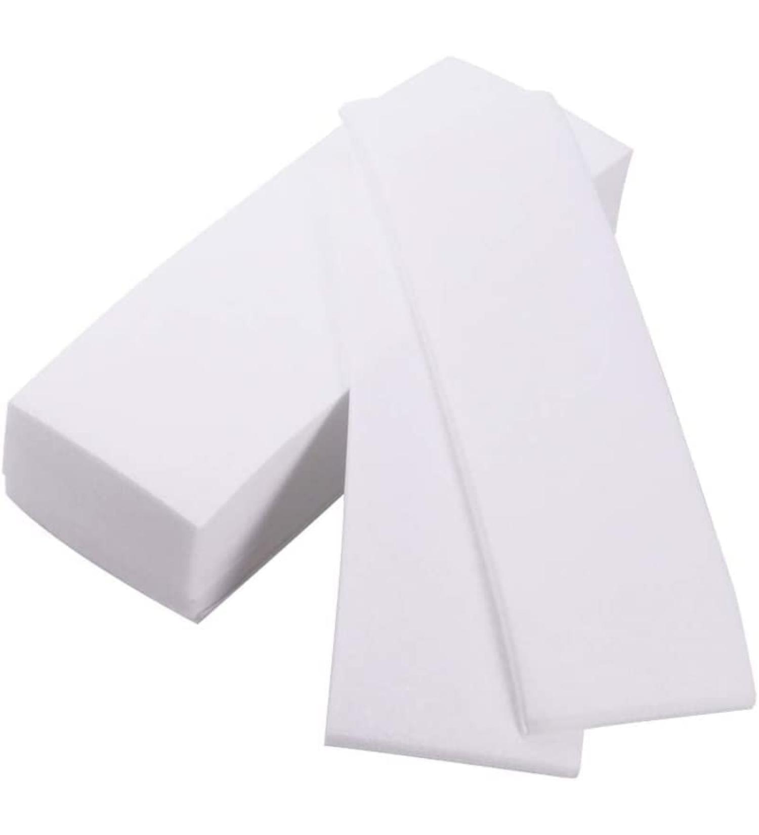200 PCS Non-Woven Wax Strip - 7 * 20cm Wax Strips for Hair Removal Use for Arms Legs Underarm Hair Eyebrow Bikini of Women and Men - Buy Online on SooperMarket.com