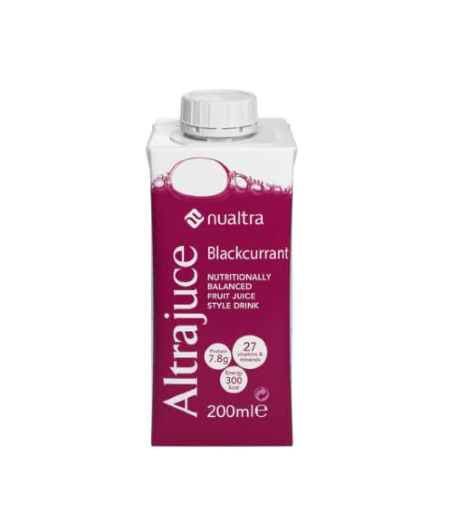 Nualtra Altrajuce Strawberry - 12 Bottles x 200ml | High Energy Nutrition Supplement | Juice-Style Formula - Buy Online on SooperMarket.com