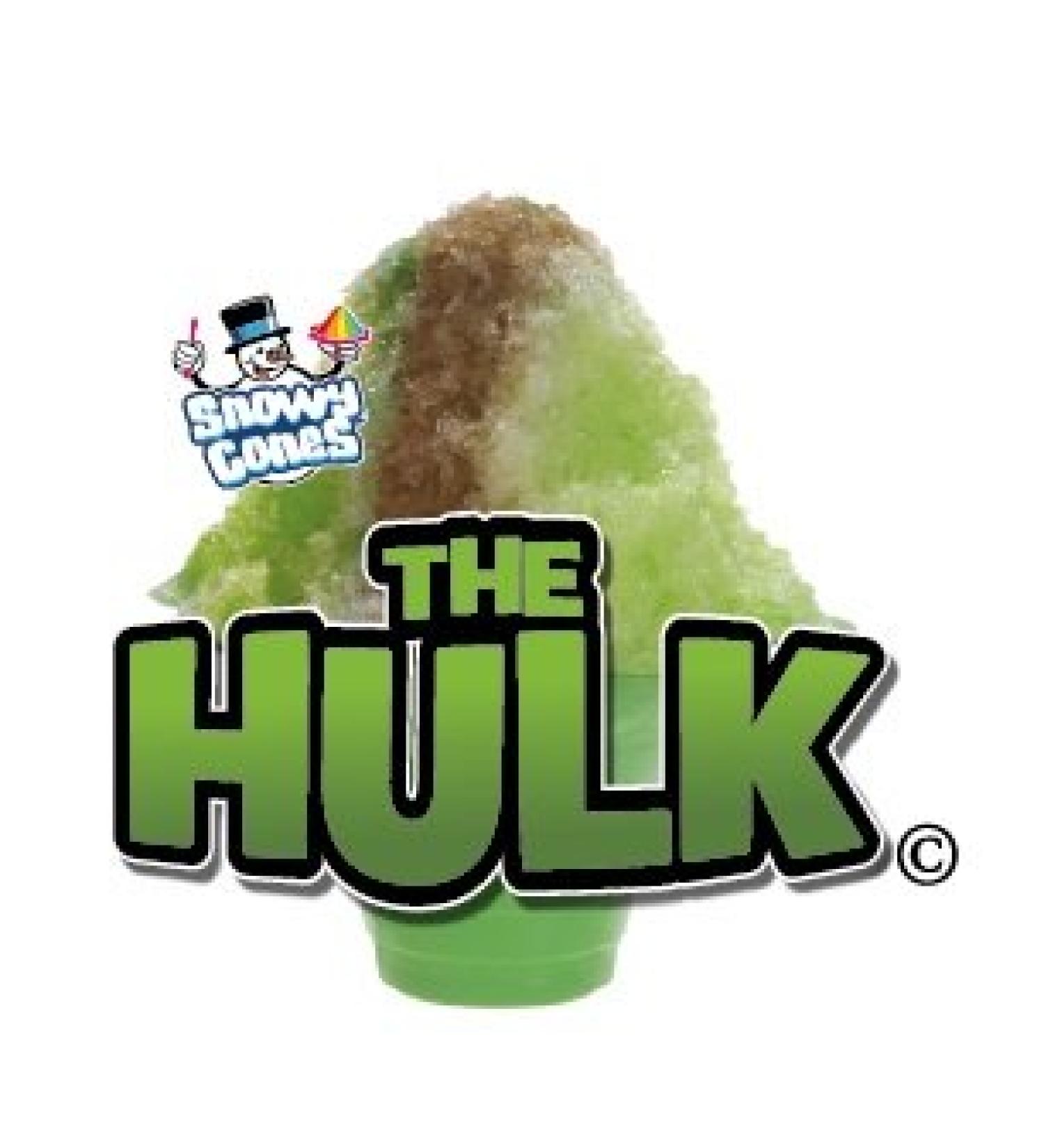 Snowycones | Syrup for Snow Cones and Shaved Ice | Not Slush |"The Hulk" Not Slush Cola Sour Apple Lemon & Lime 3 x 500 ml