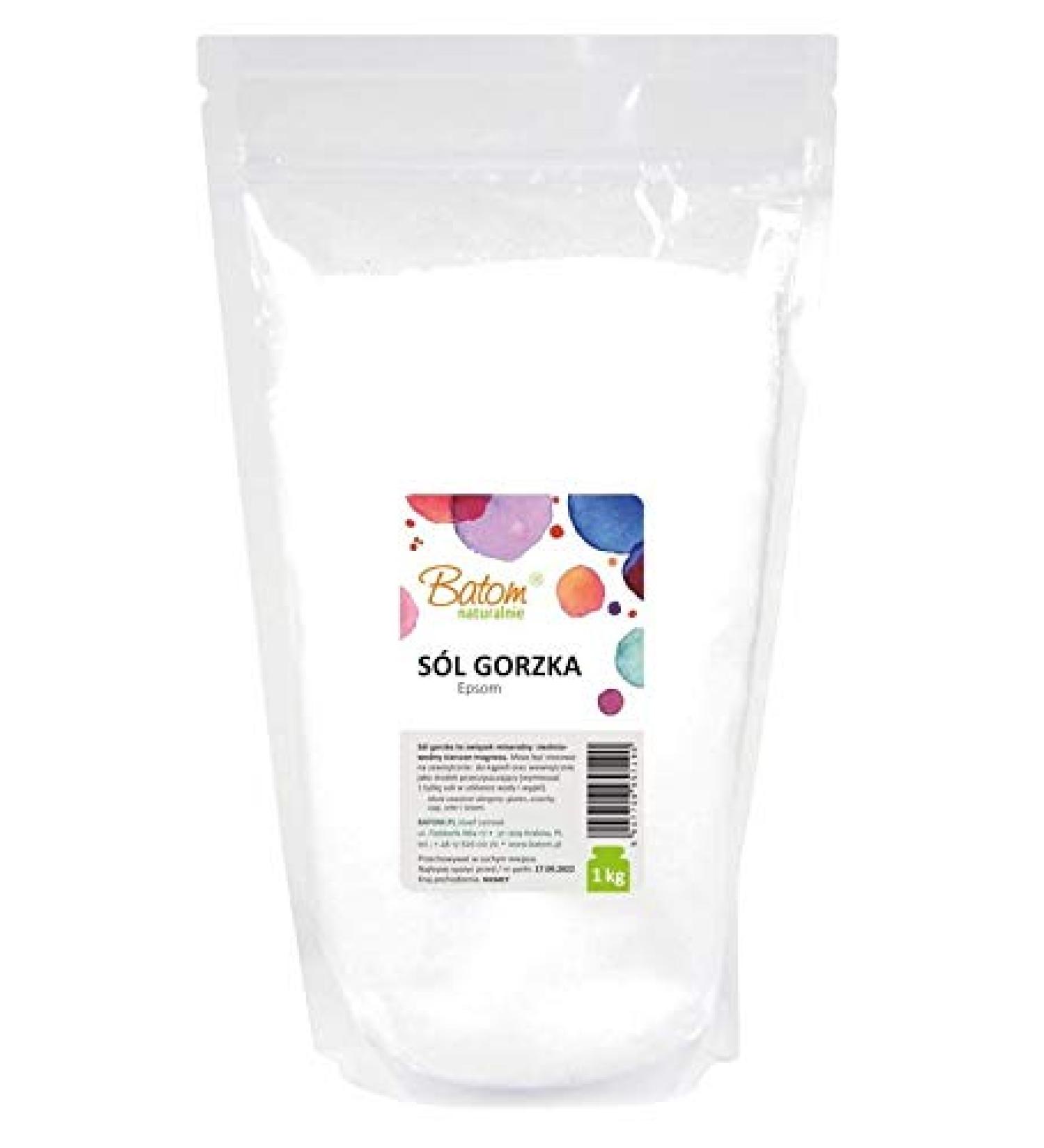 Epsom Bitter salt 1 kg - batom