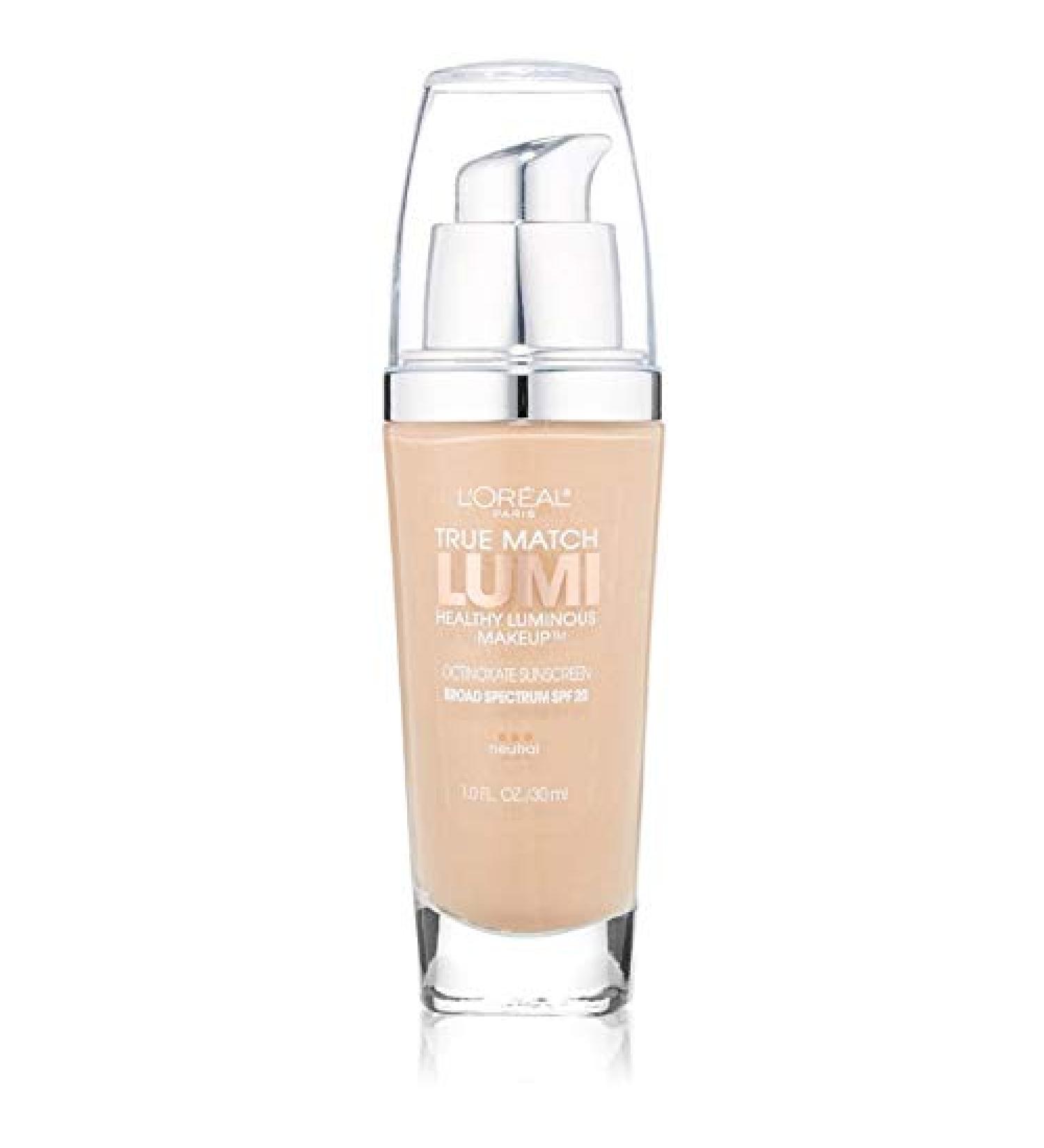 L'Oreal True Match Lumi Healthy Luminous Makeup Natural Buff N3 1 oz (Pack of 2)