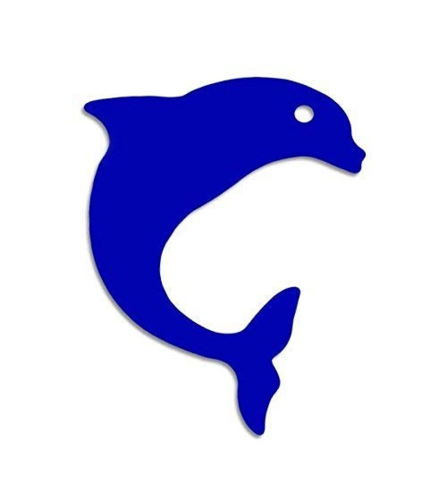 Dolphin Tanning Stickers Roll of 1000