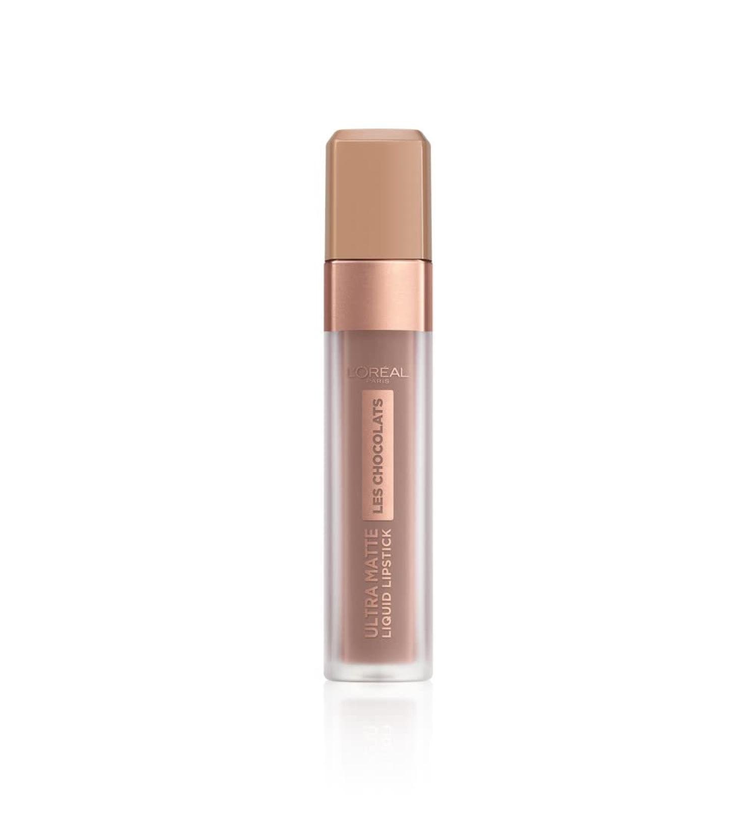 L'Or al Paris Ultra Matte Liquid Lipstick - Steffi's Chocolates 848 Dose Of Cacao 7.6ml | International Shipping Available - Buy Online on SooperMarket.com