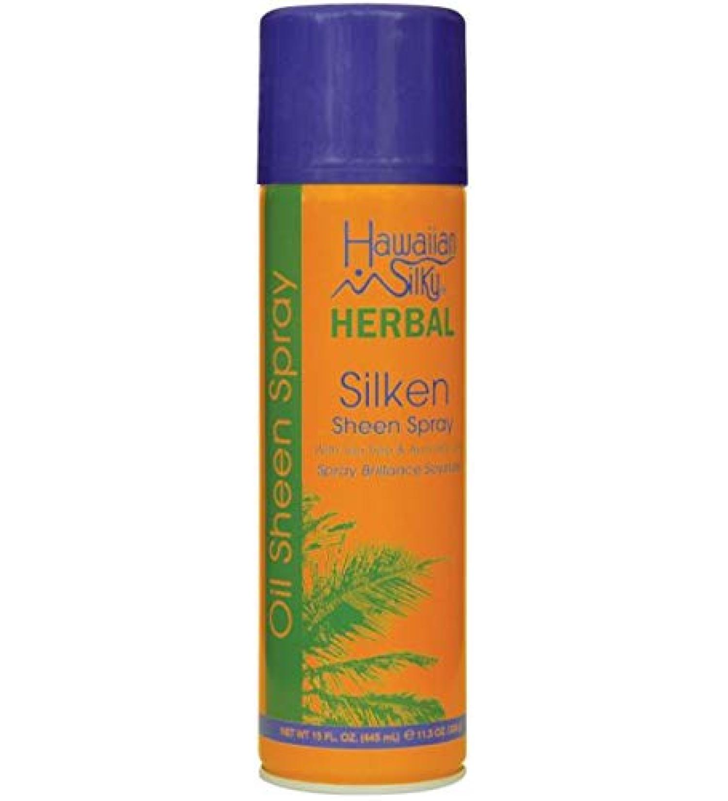 Hawaiian Silky Herbal Oil Sheen Spray (Pack of 3)