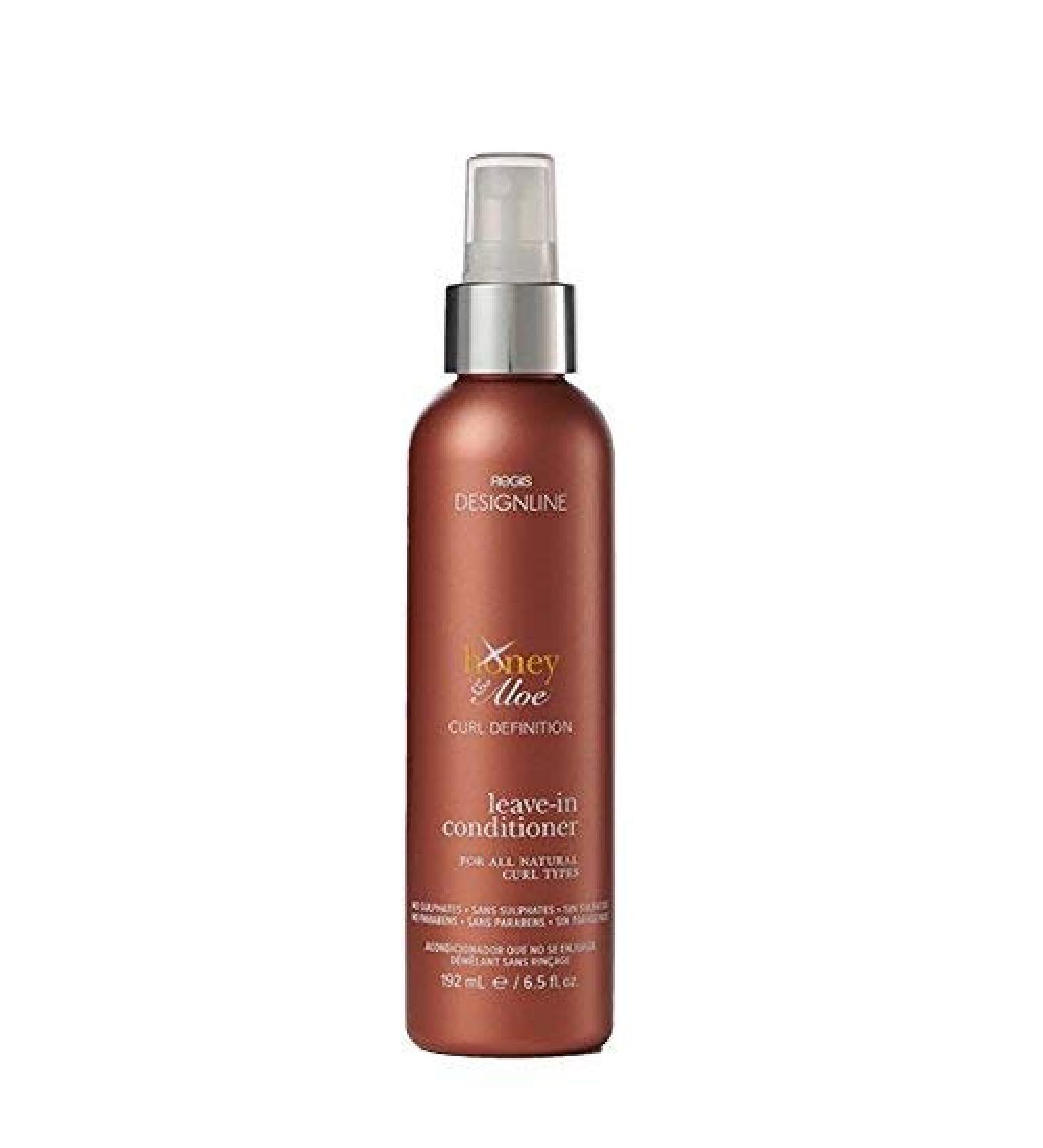 Honey & Aloe Leave-In Conditioner 6.5 oz - Regis DESIGNLINE - Lightweight Curl-Definition No Rinse Conditioner Helps Tone Down Frizz and Unruly Curls (6.5 oz)
