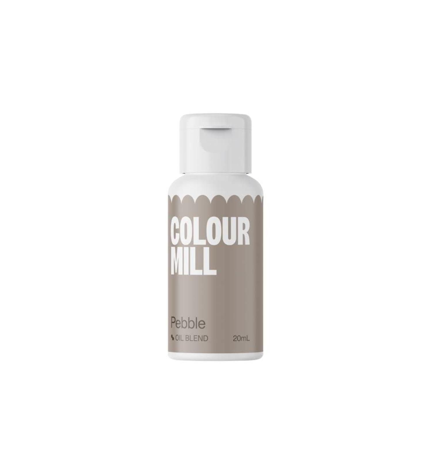 Colour Mill Food Colouring - Pebble Food Colouring 20ml - Perfect for Cake Baking - Premium Oil Based Edible Food Colouring Liquid - Vegan Food Colouring - Gluten Free - Buy Online on SooperMarket.com