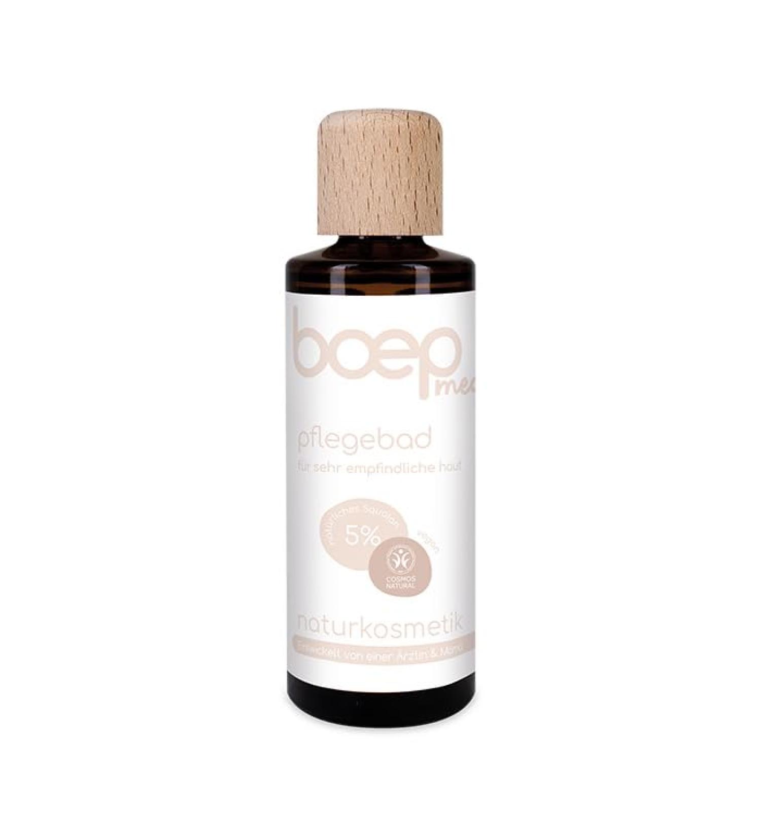 Boep Med Care Bath Oil - Vegan Soothing Oil for Sensitive Skin & Neurodermatitis | Doctor-Developed Natural Cosmetics (125ml) - Buy Online on SooperMarket.com