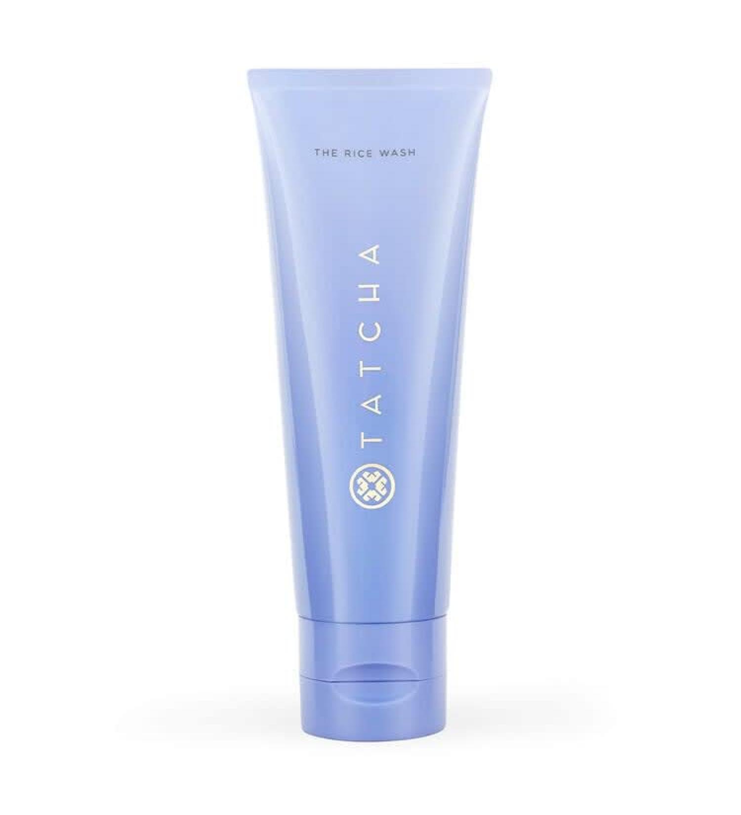 TATCHA The Rice Wash Soft Cream Cleanser - 4 oz | Gently Removes Buildup for Soft and Luminous Skin - Buy Online on SooperMarket.com