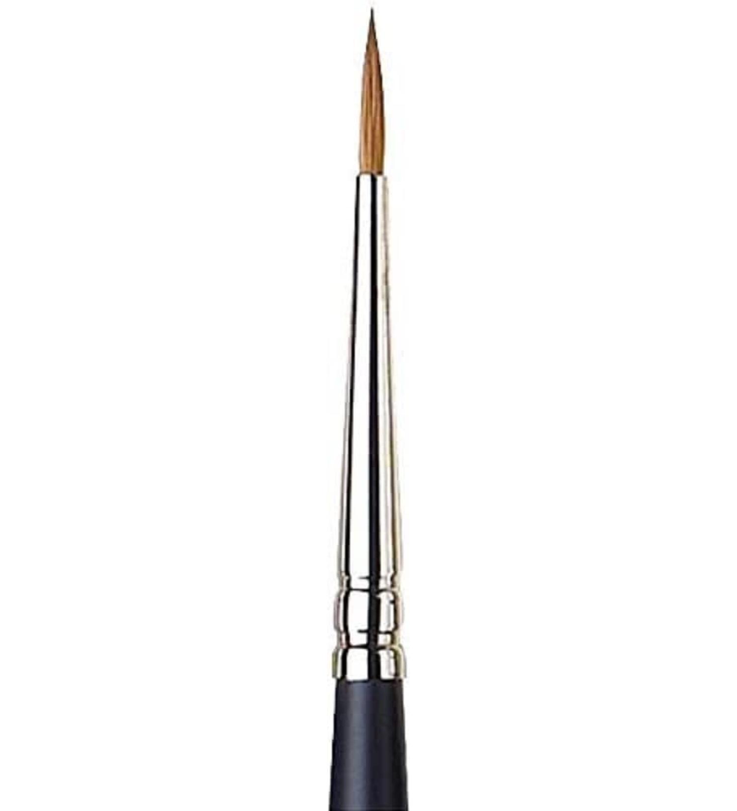 Winsor & Newton Professional Watercolor Sable Brush - Round #1 - Black - Buy Online on SooperMarket.com
