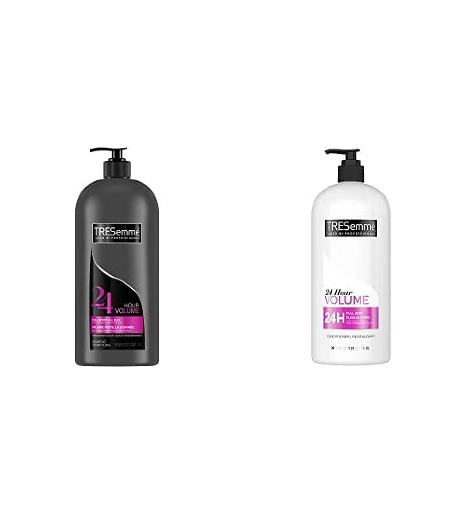 TRESemm Shampoo and Conditioner Bundle for an all day hair boost 24 Hour Body Volume with Volume Control Complex and silk proteins Each 1.15 l