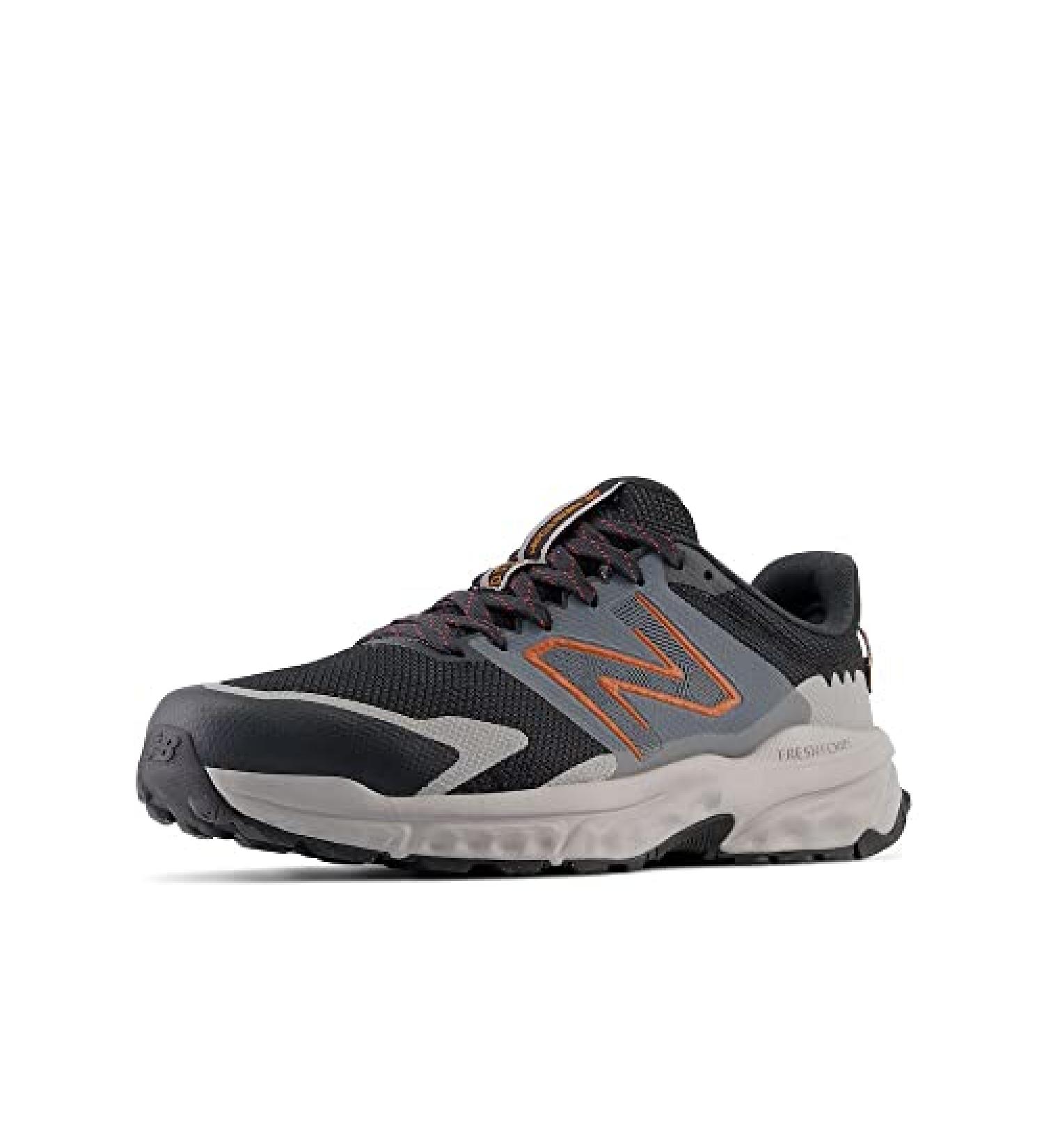 New Balance Men's Fresh Foam 510 V6 Wide Trail Running Shoe - Phantom/Team Away Grey/Classic Orange - Size 15 - Buy Online on SooperMarket.com