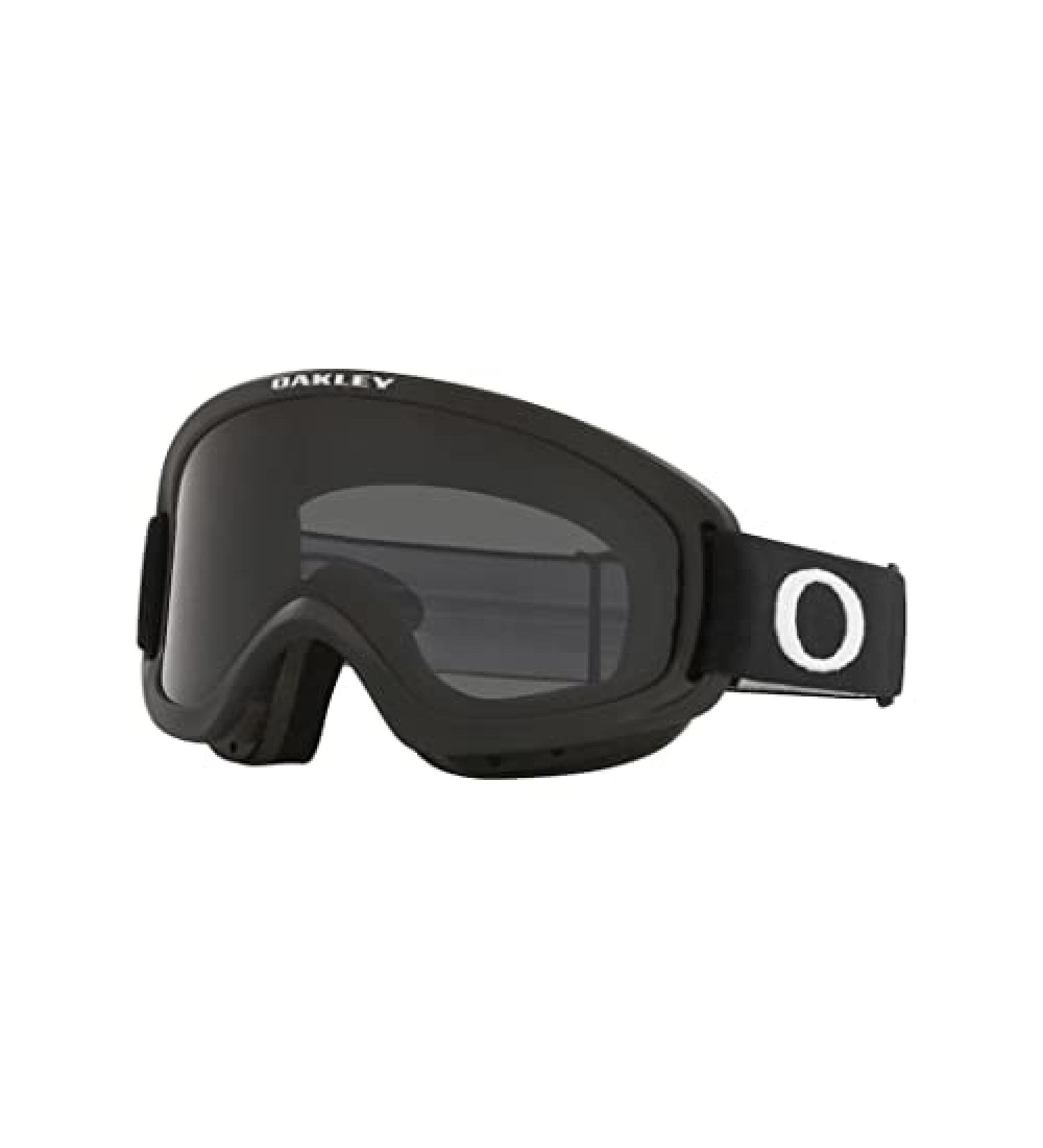 Oakley O-Frame 2.0 PRO Ski Goggles For Men & Women + iWear Eyewear Kit - Matte Black/Dark Gray - Buy Online on SooperMarket.com