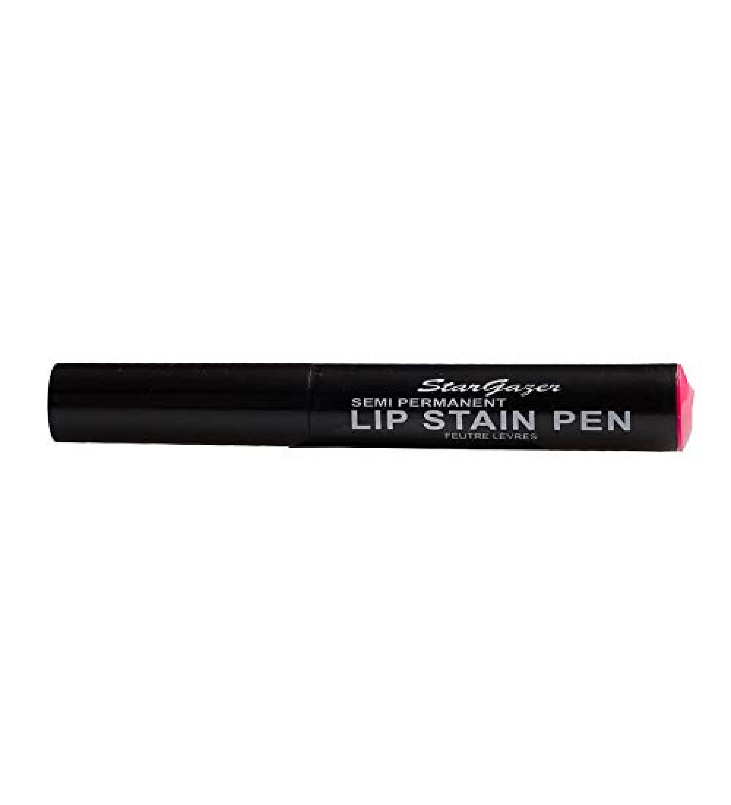 Stargazer Lip Stain Pen 02 Medium Pink - Semi-Permanent Color for Long-Lasting Glamour - Buy Online on SooperMarket.com