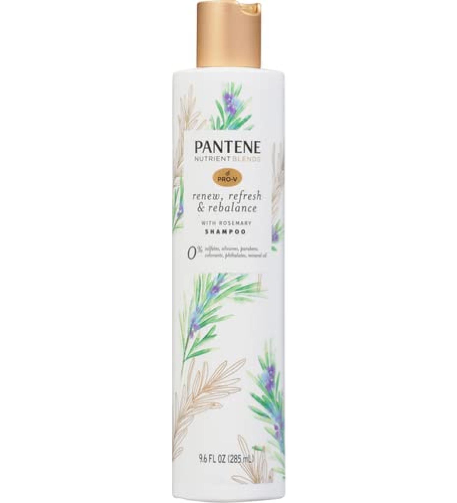Buy Pantene Sulfate Free Shampoo - Rosemary Detangling Color Safe 9.6 oz | International Shipping - Buy Online on SooperMarket.com
