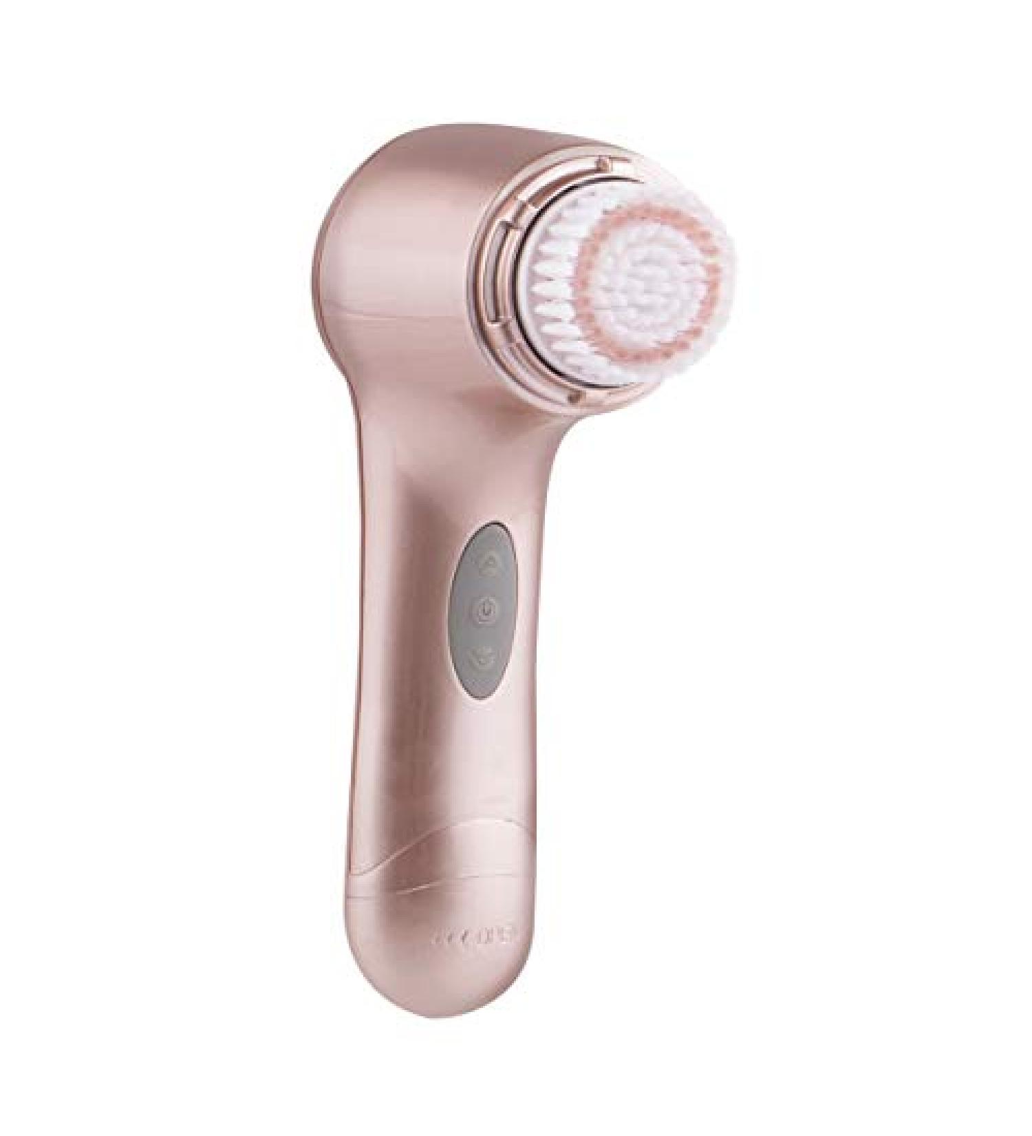 Vivitar PG7000 Exfoliating Cleansing Brush - Gentle Portable Spa for Sensitive Skin Care - Rose Gold - Buy Online on SooperMarket.com