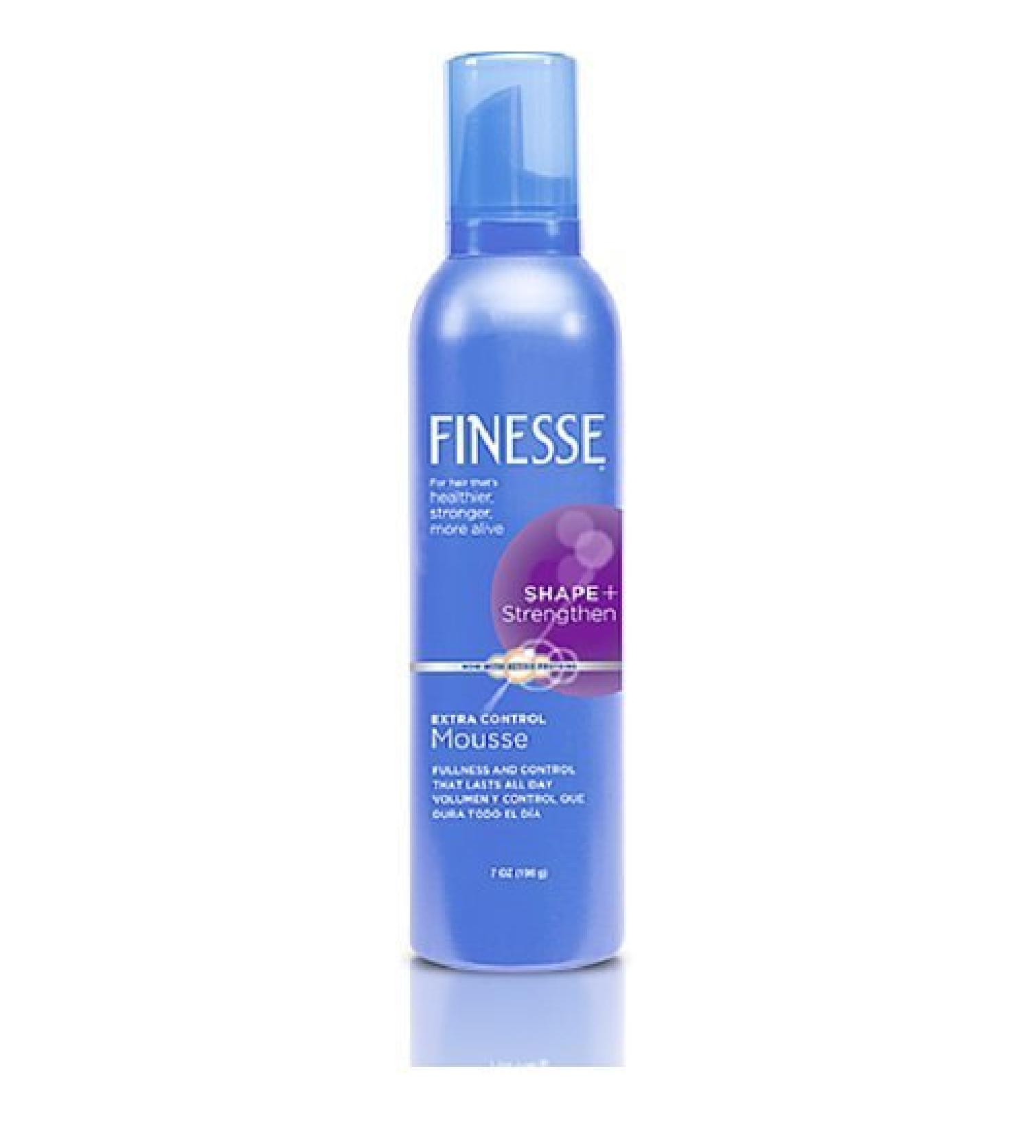 Self Adjusting Extra Control Mousse Finesse Mousse Unisex 7 oz (Pack of 5)