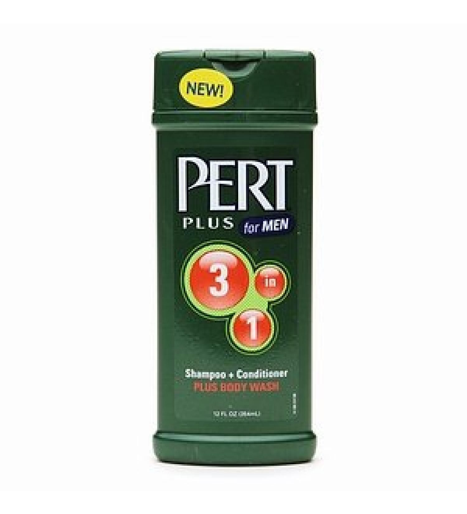 Pert Plus For Men 3 in 1 Shampoo & Conditioner Plus Body Wash For Men