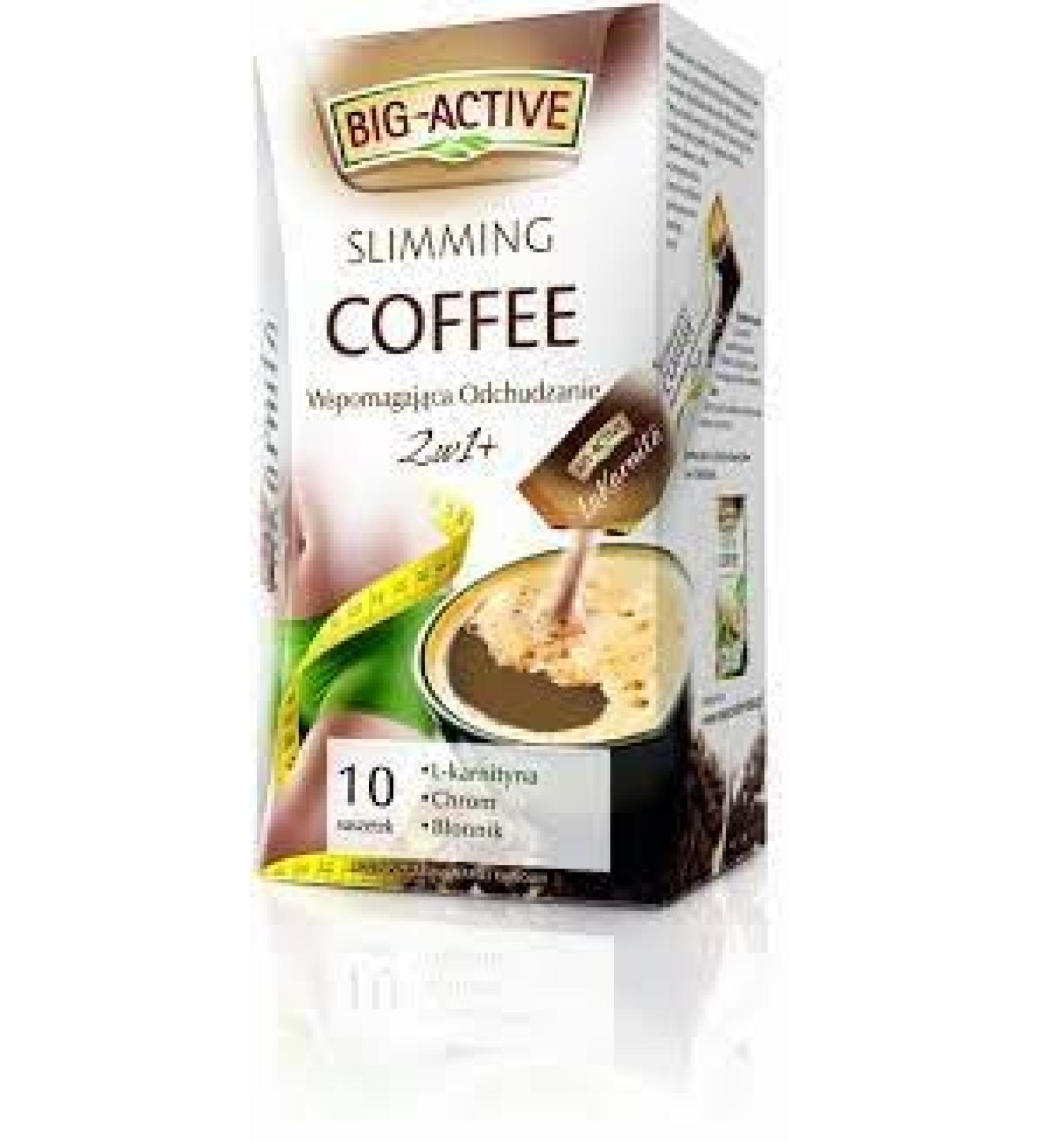 Kawa La Karnita SLIMMING COFFEE 2w1 Herbapol Na Odchudzanie 10 Saszetek