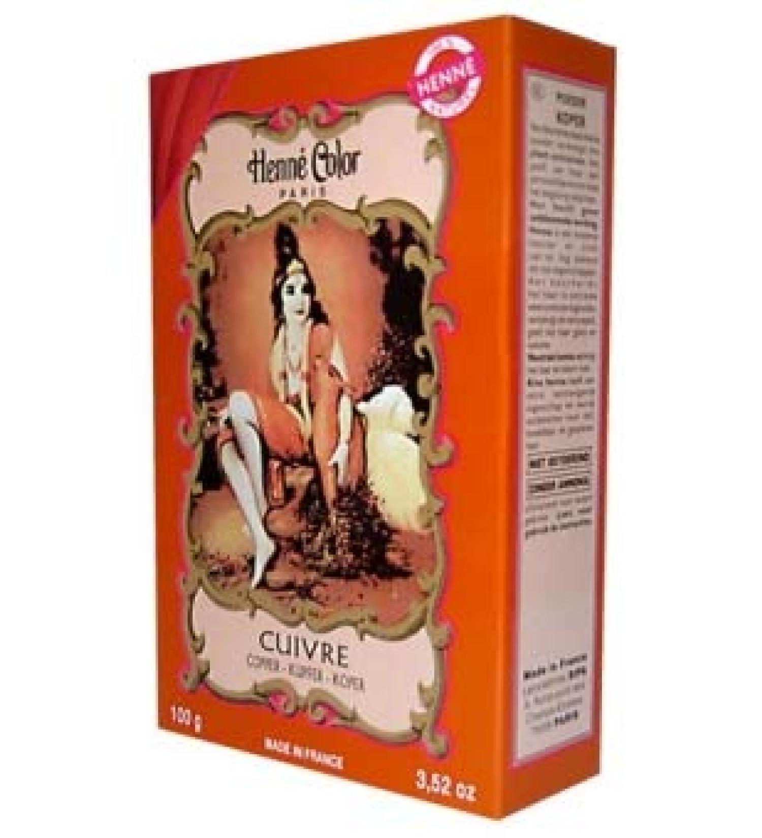 Henna dye powder copper 100g from Dragonspice Naturwaren