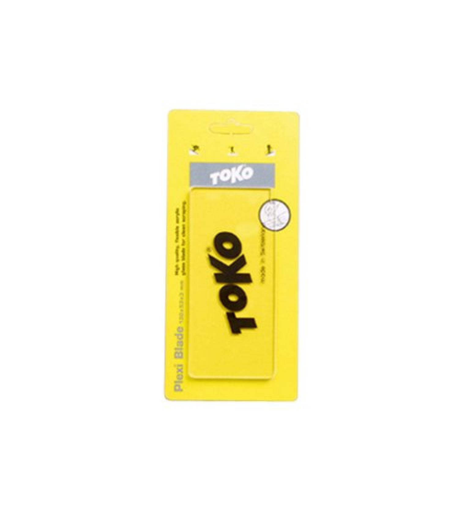 Toko Plexi Blade Wax Scraper 3mm - Easy Ski and Snowboard Maintenance - Buy Online on SooperMarket.com