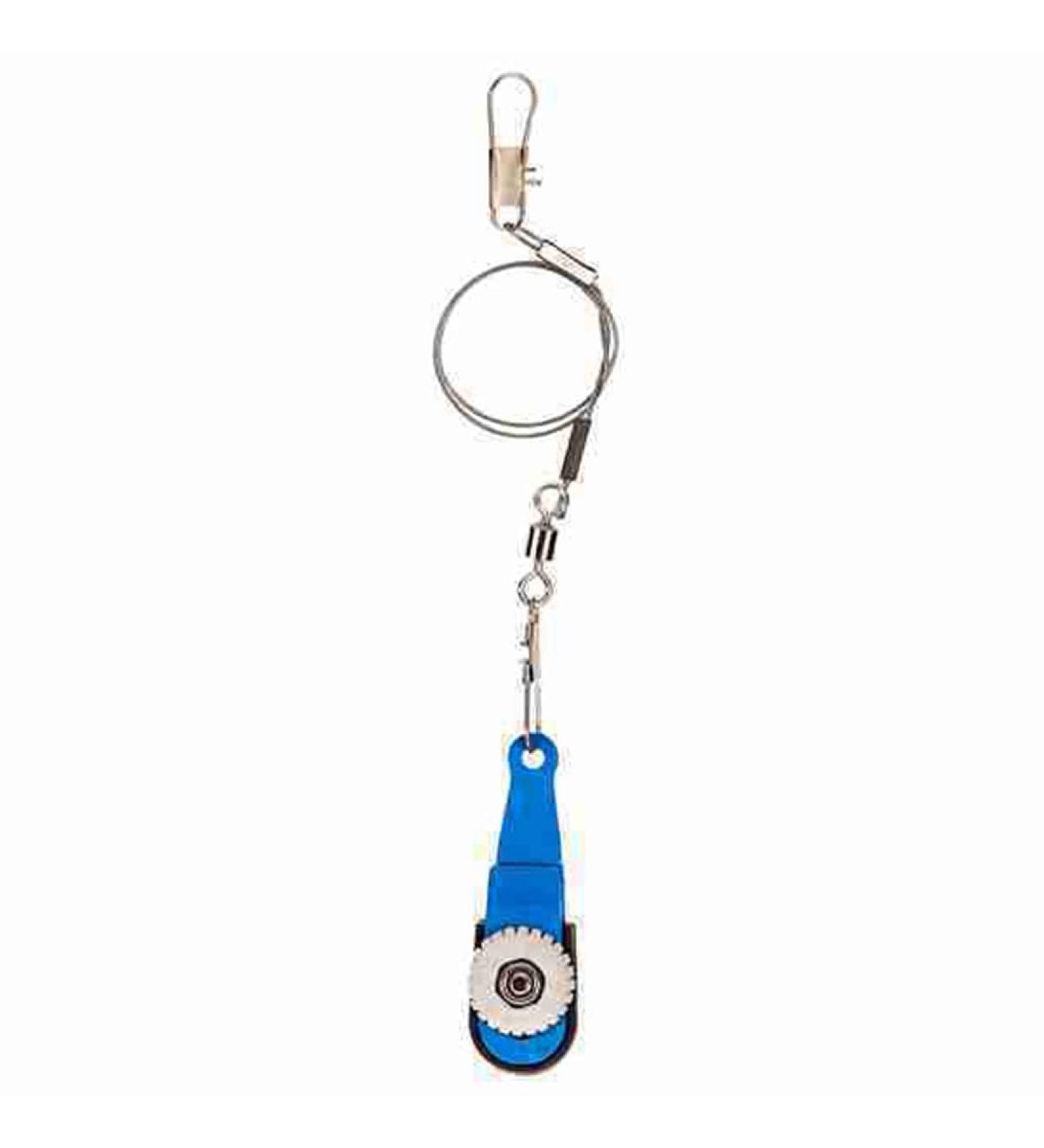 Tsudoku Adjustable Kayak Fishing Downrigger Clip - Trolling Release Clip | 5.5x1.7x2.6 cm | Blue | International Shipping - Buy Online on SooperMarket.com