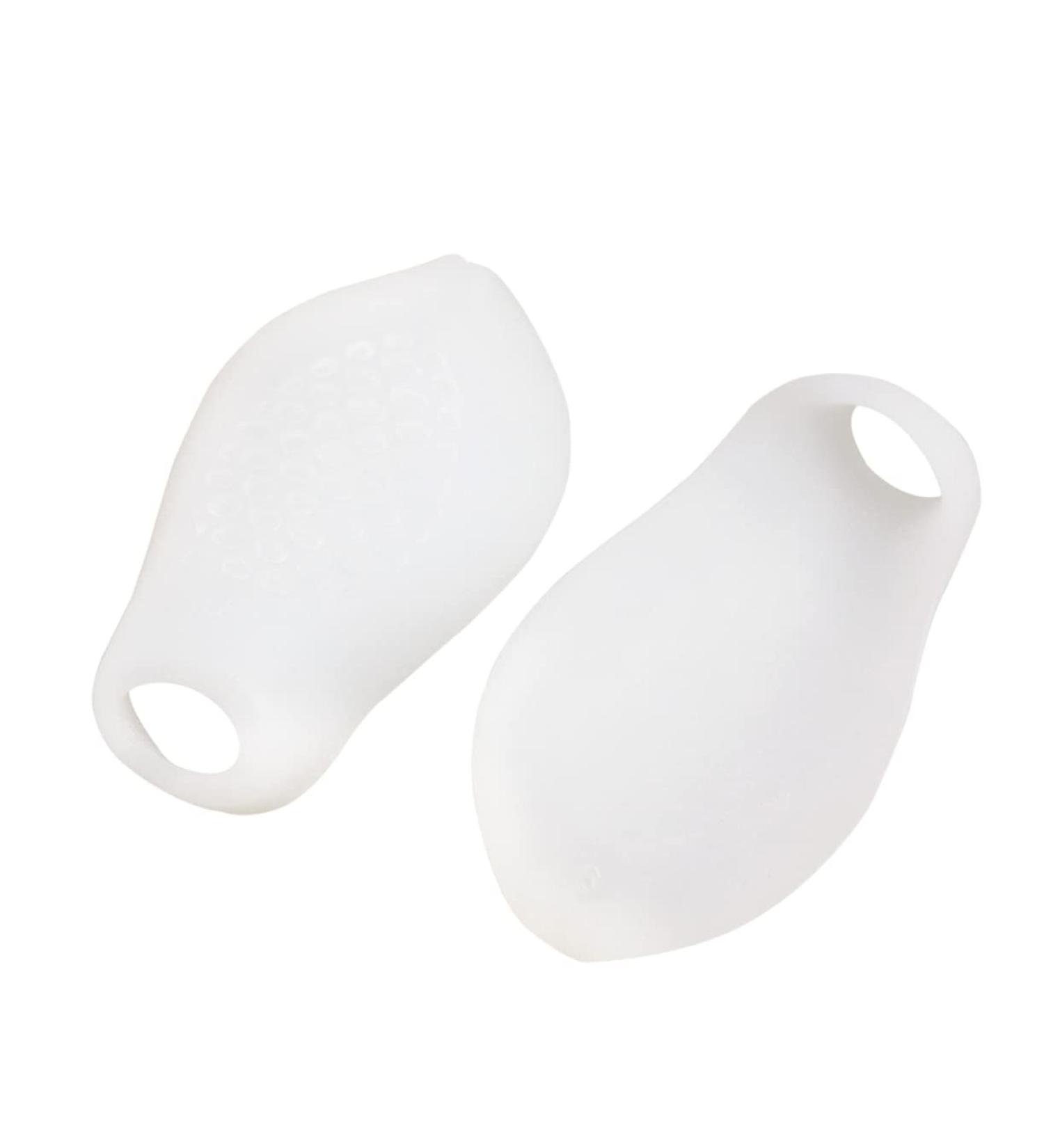 Healeved Bunion Toe Separator Pair - Little Toe Protectors and Straighteners for Bunions - White, Care Applicator Included - Buy Online on SooperMarket.com