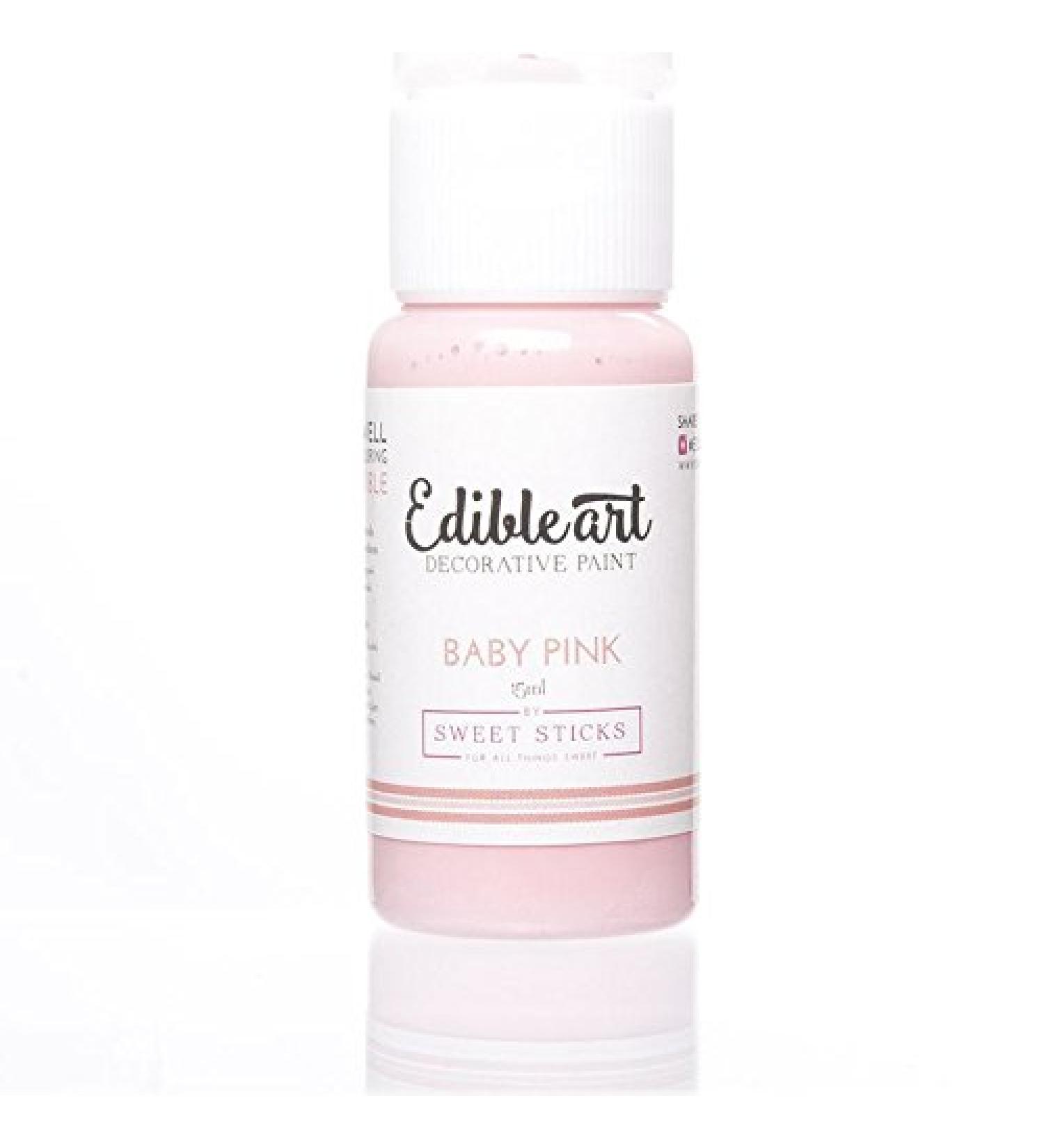 Edible Art Decorative Paint Baby Pink 15ml - Buy Online on SooperMarket.com
