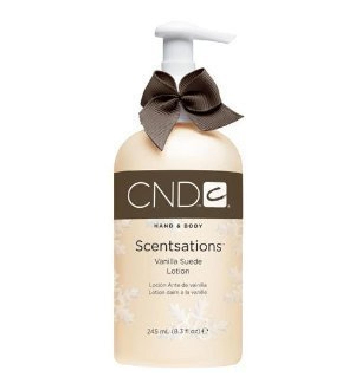 CND Scentsations Holiday Luxury Lotion Vanilla Suede with Hing of Coffee - 8.3 fl. oz. by Creative Nail Design