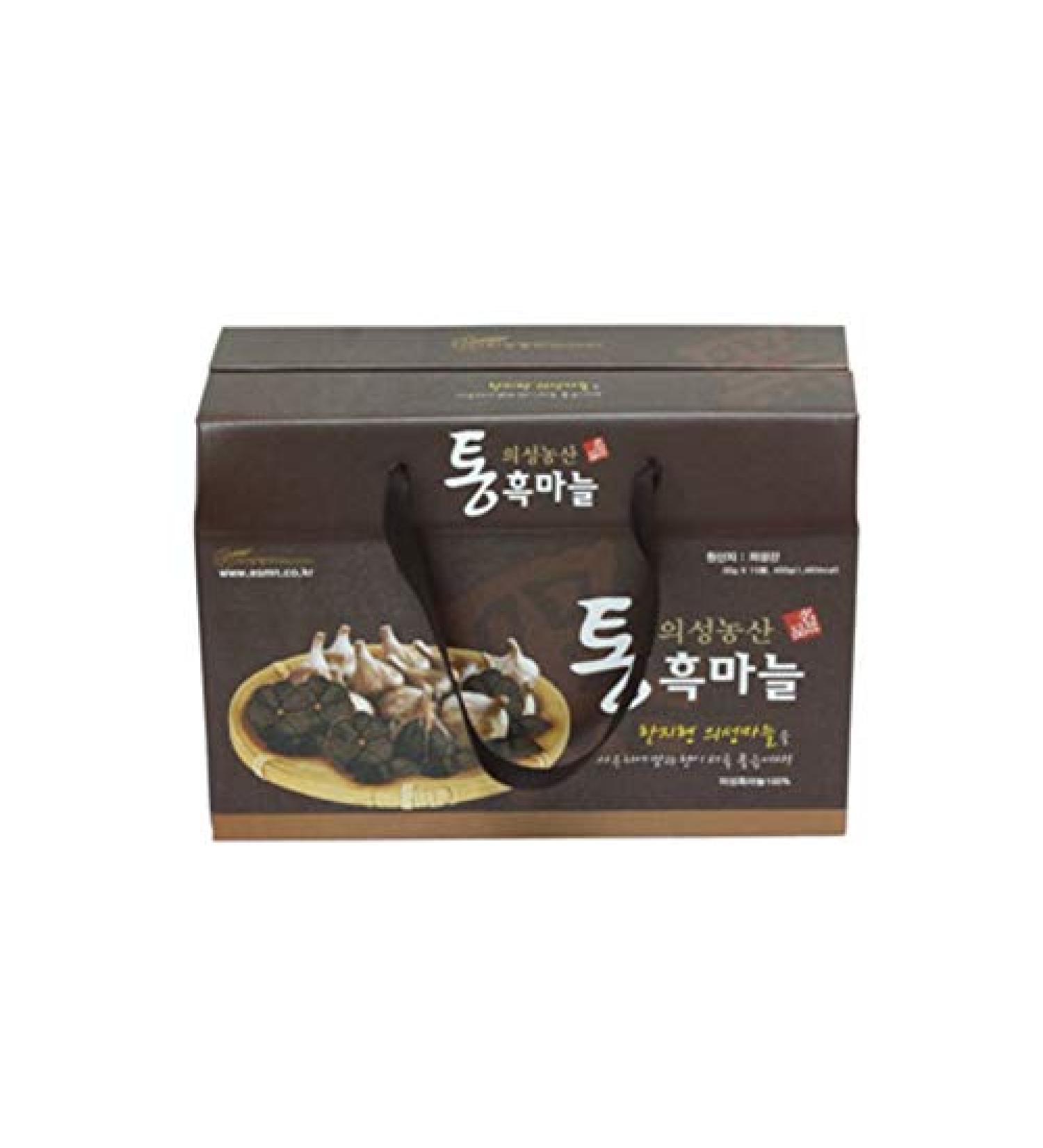 Uiseong Farm Whole Black Garlic - 30g (15 Pouches) | South Korea | Low Temperature Concentration - Buy Online on SooperMarket.com