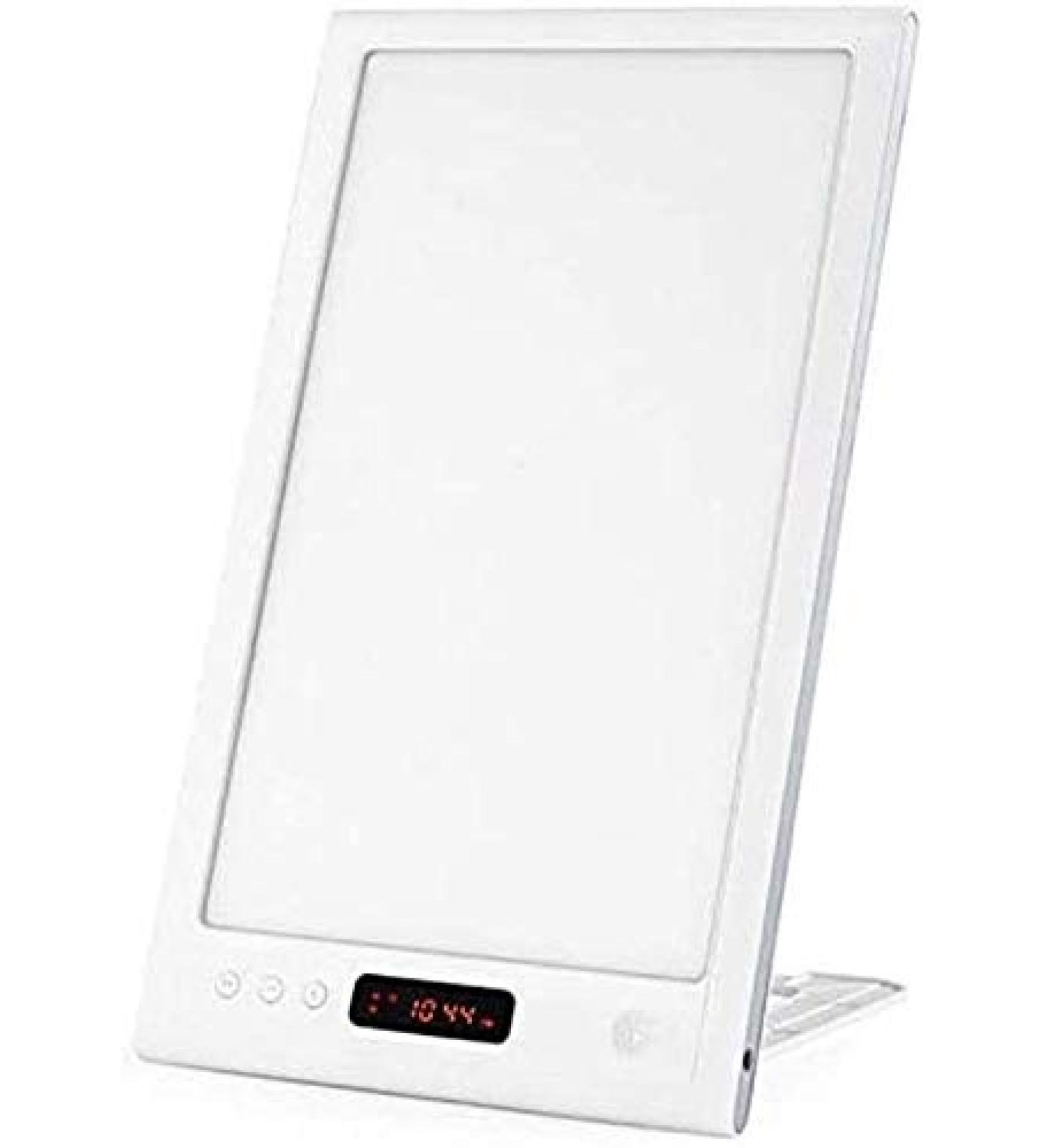 ONOTEC Light Therapy Lamp Natural Sun Lamp UV-Free 12000 Lux LED Bright Therapy Light Touch Control Timer Function with 4 Adjustable Brightness Level & Standing Bracket for Home - Buy Online on SooperMarket.com