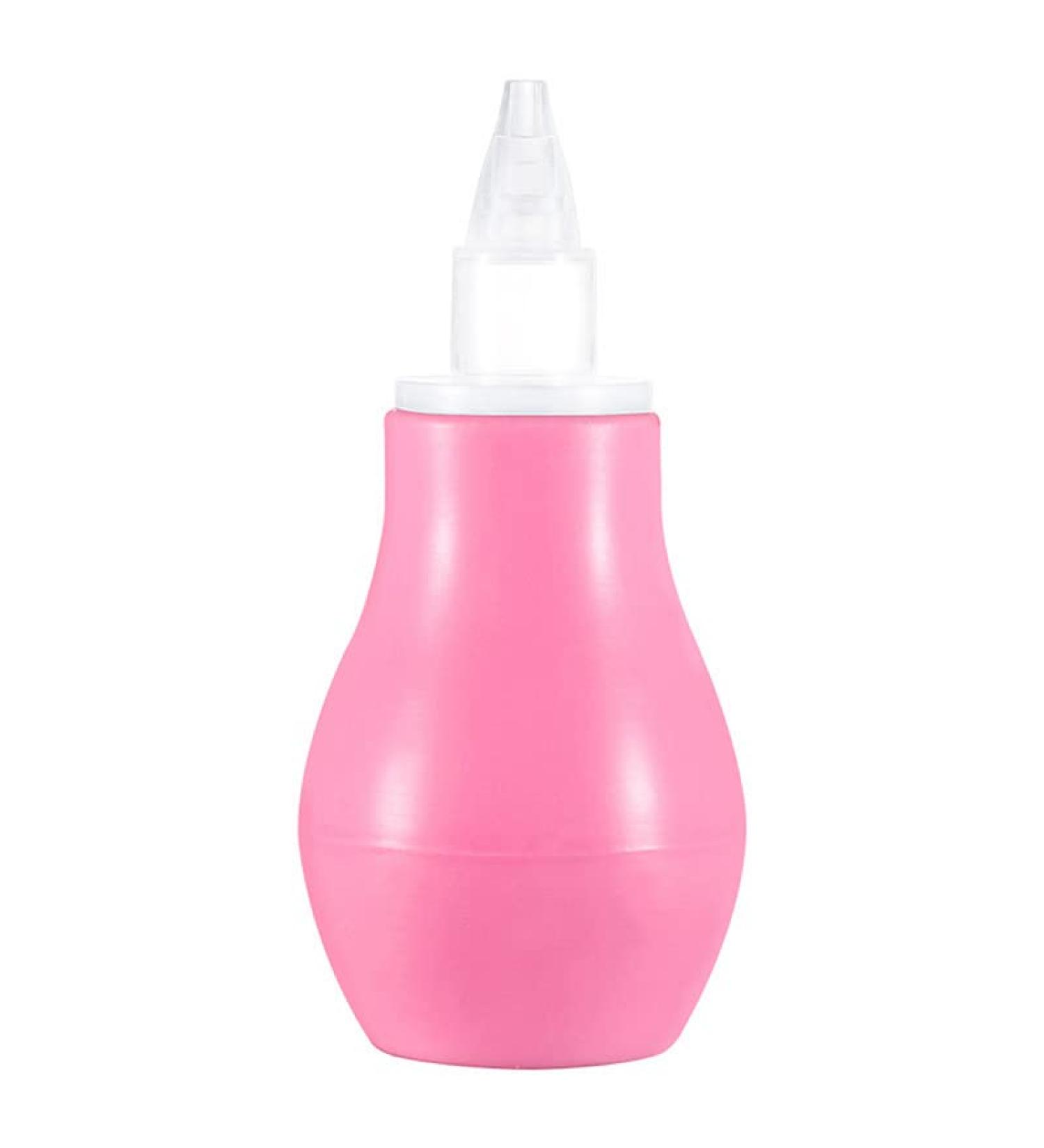 Silicone Baby Safety Nose Cleaner Nasal Aspirator - Pink - Buy Online on SooperMarket.com