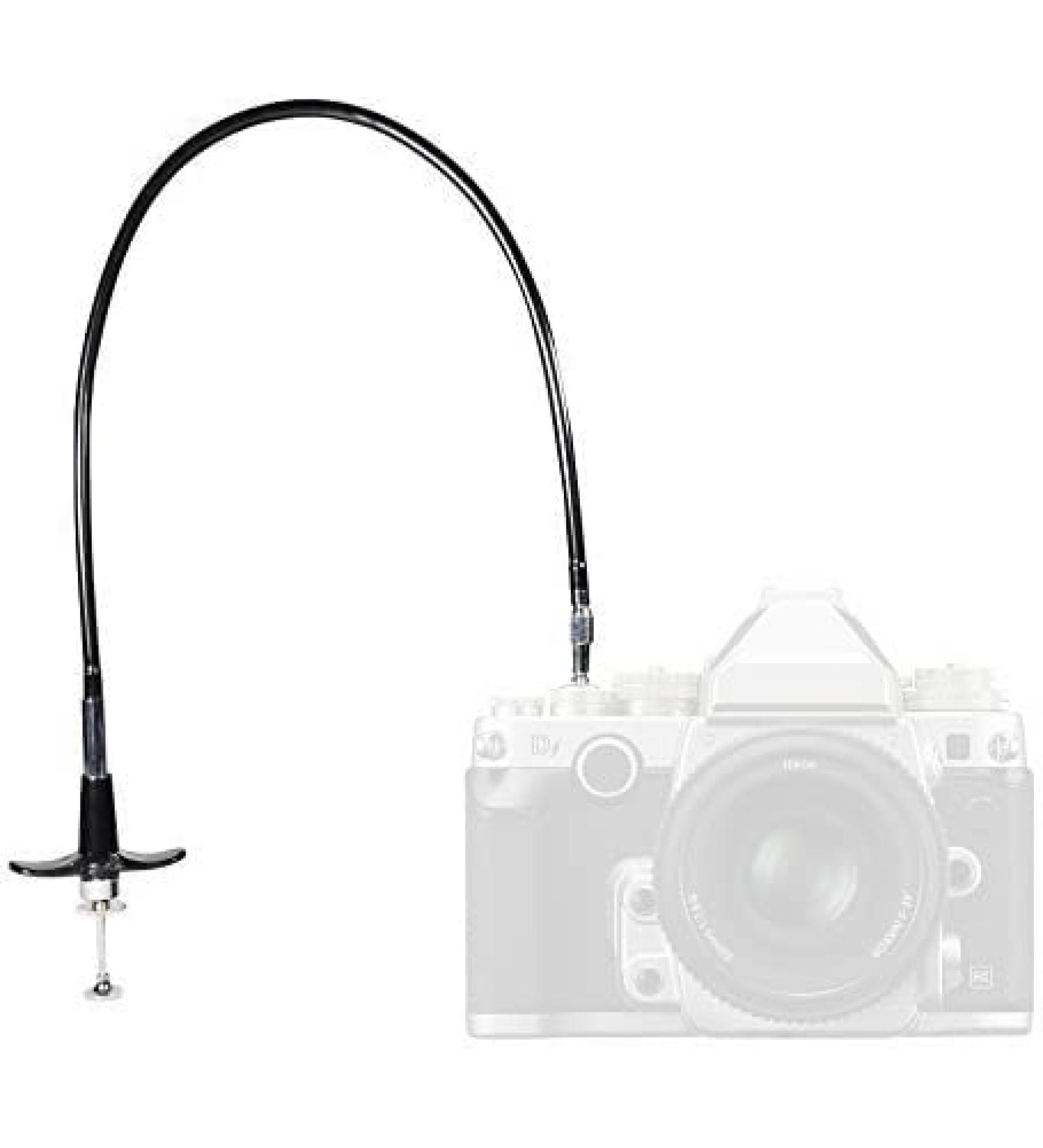 Foto&Tech 70cm Mechanical Shutter Release Cable | Compatible with Nikon, Fujifilm, Leica & Minolta Cameras - Buy Online on SooperMarket.com