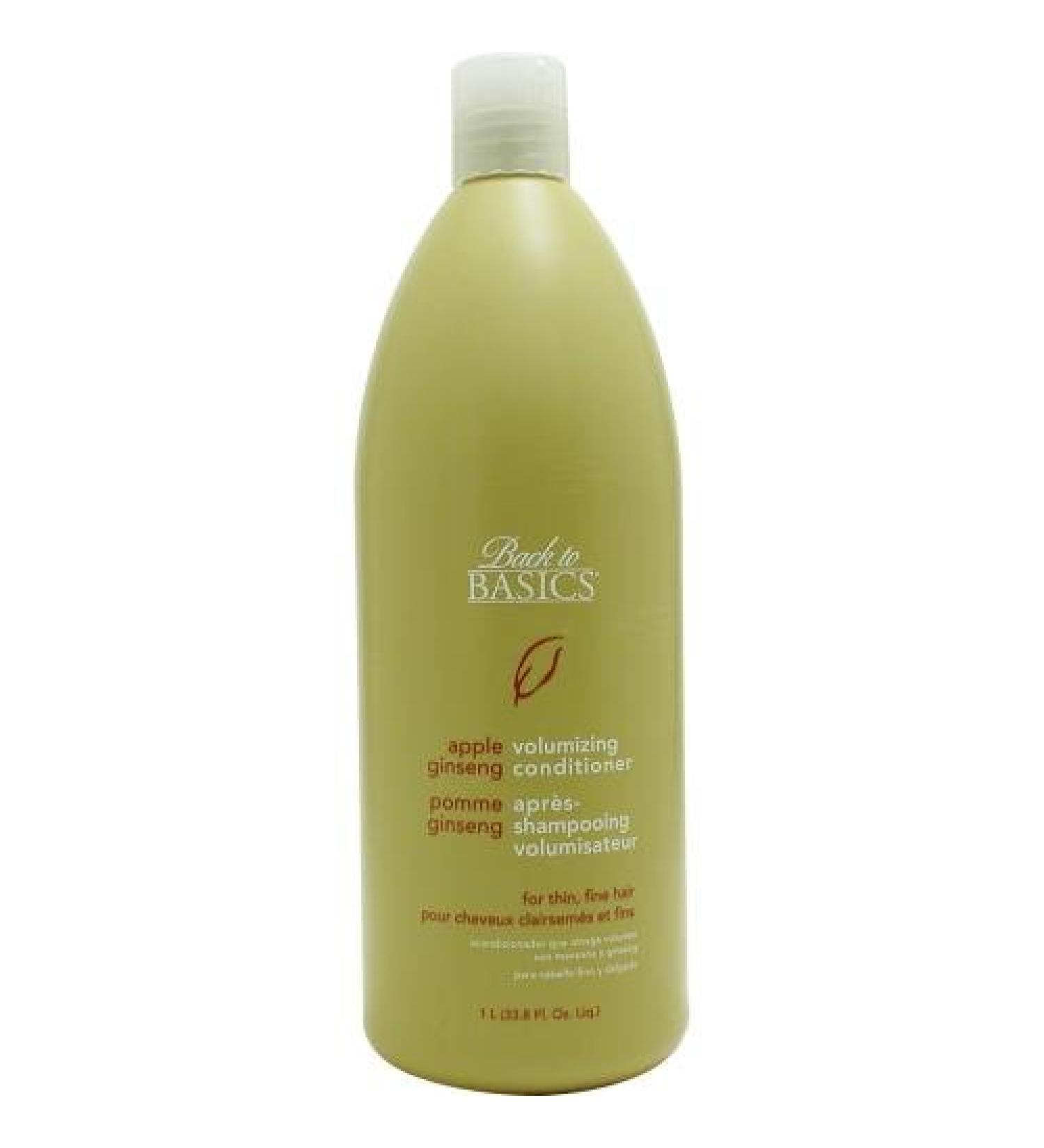 BACK TO BASICS by Graham Webb APPLE GINSENG VOLUMIZING CONDITIONER FOR FINE HAIR 33.8 OZ for UNISEX