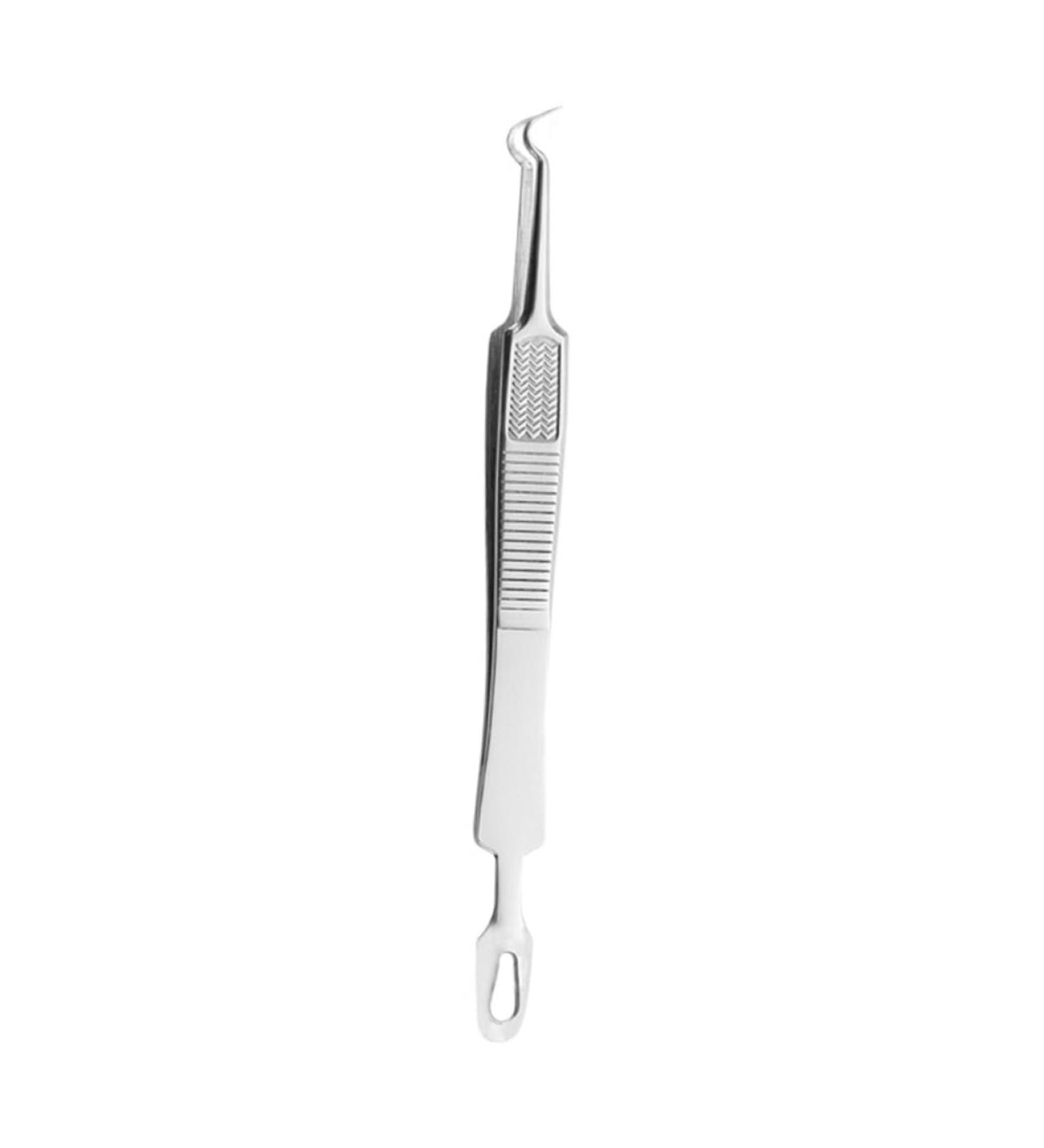 Beavorty 3pcs Clip Remover Pimple Remover Curved Pimple Tweezers Pimple Extractor Extruder Metal - Buy Online on SooperMarket.com